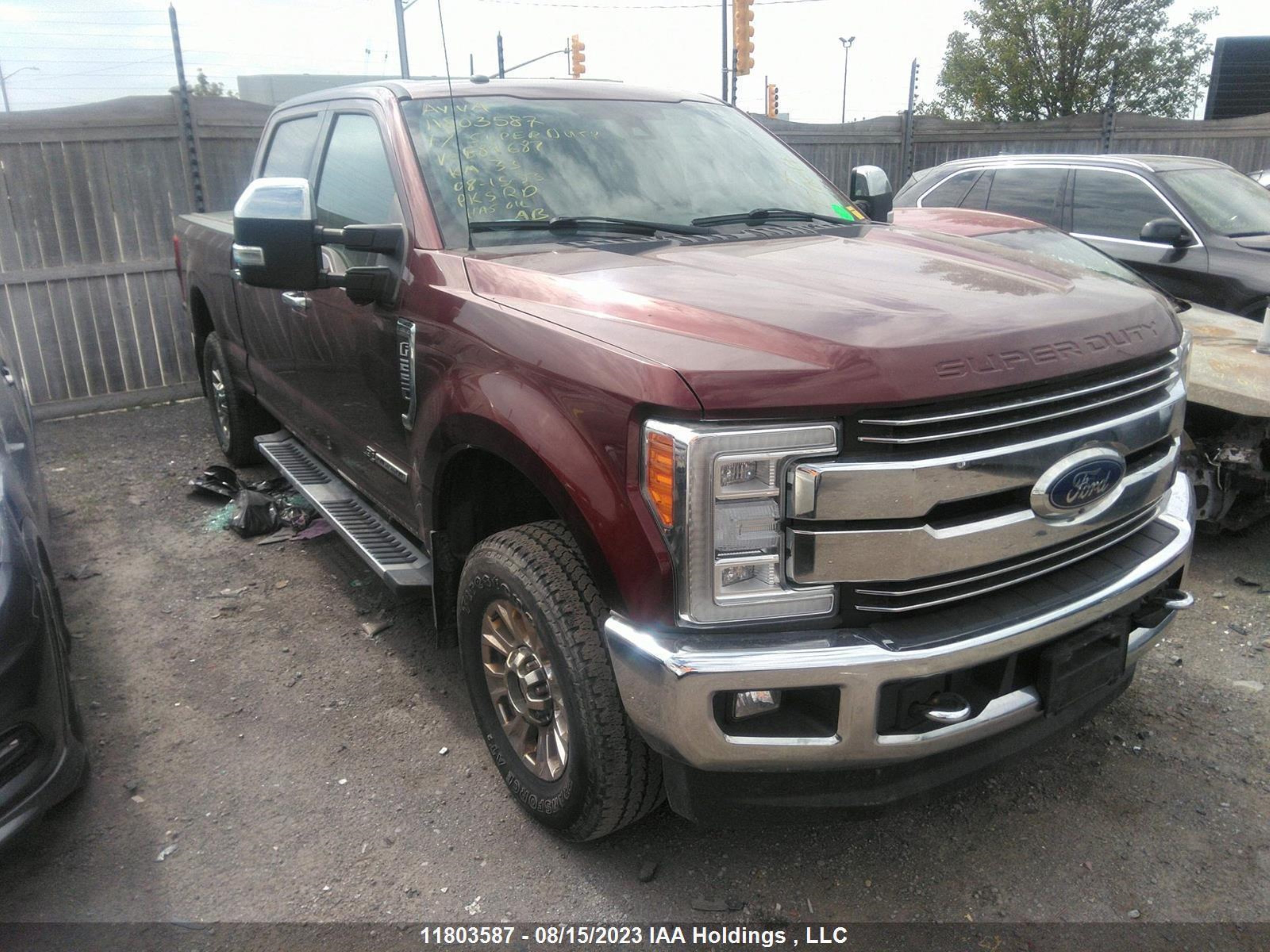 FORD F250 2017 1ft7w2bt7hee89687