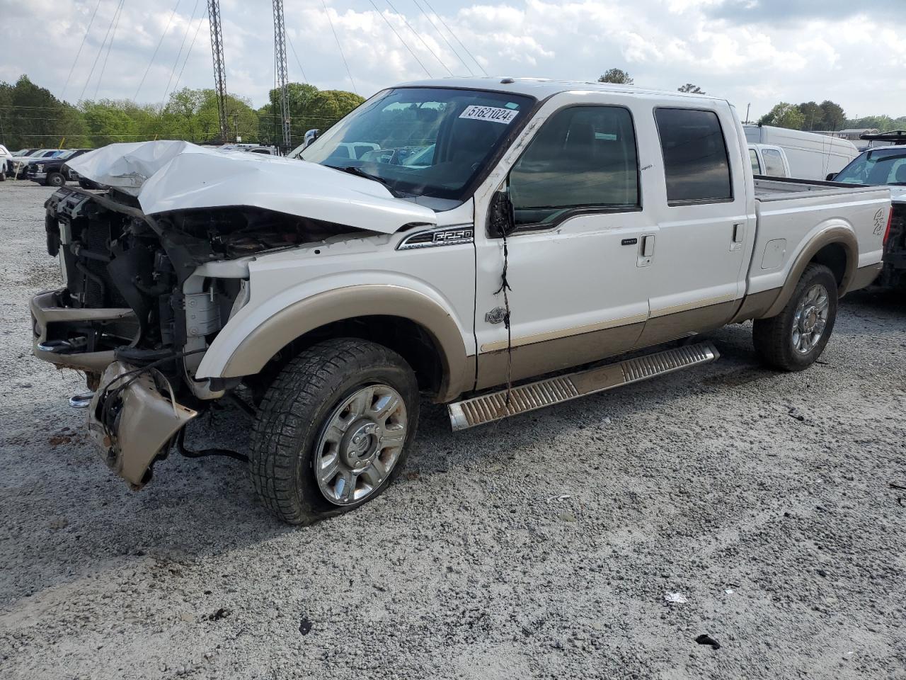 FORD F250 2012 1ft7w2btxcea75926