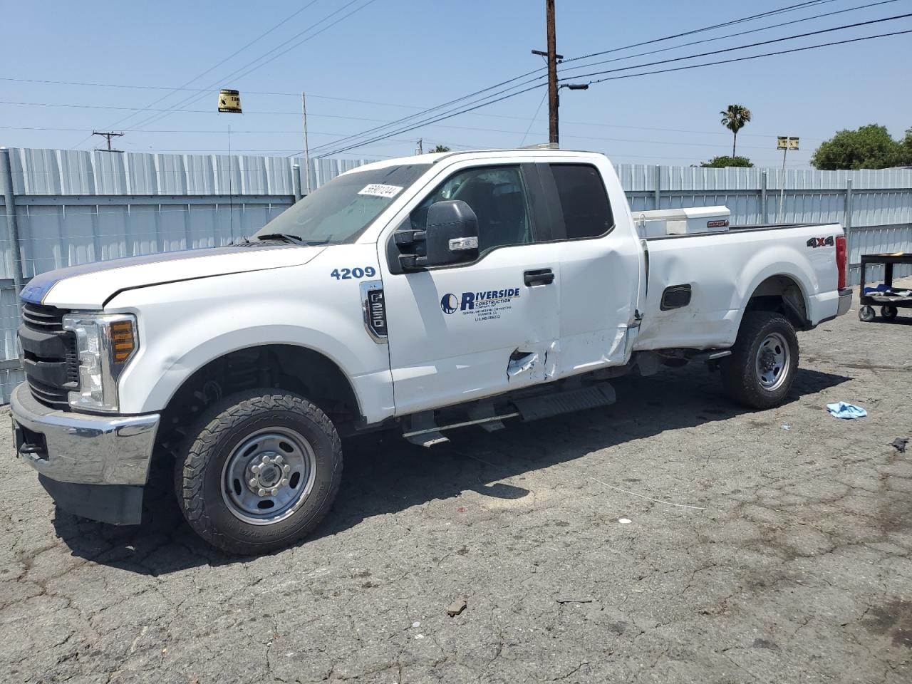 FORD F250 2019 1ft7x2b6xked41872