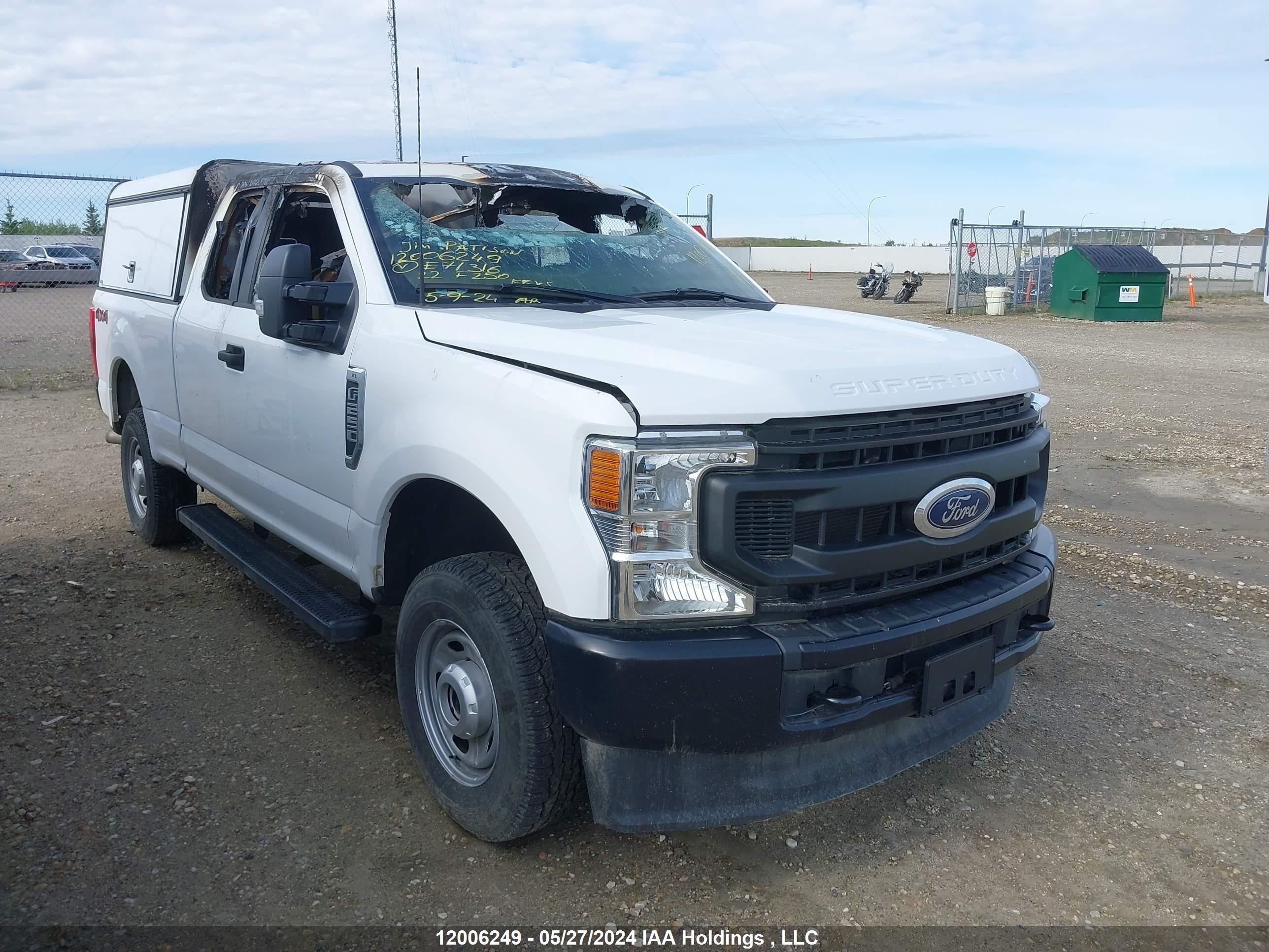 FORD F250 2022 1ft7x2b6xnee71316