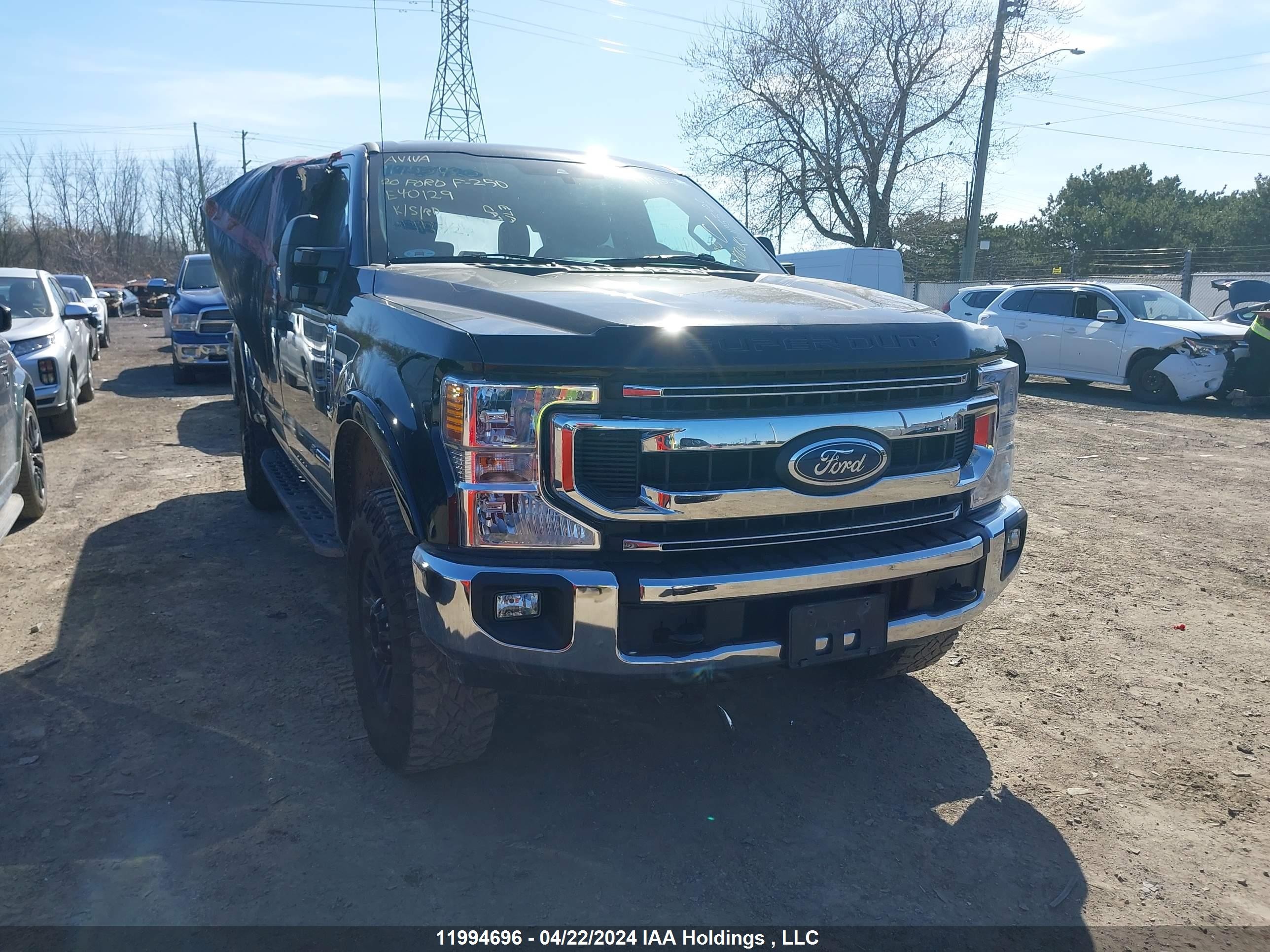 FORD F250 2020 1ft8w2bt7lee40129