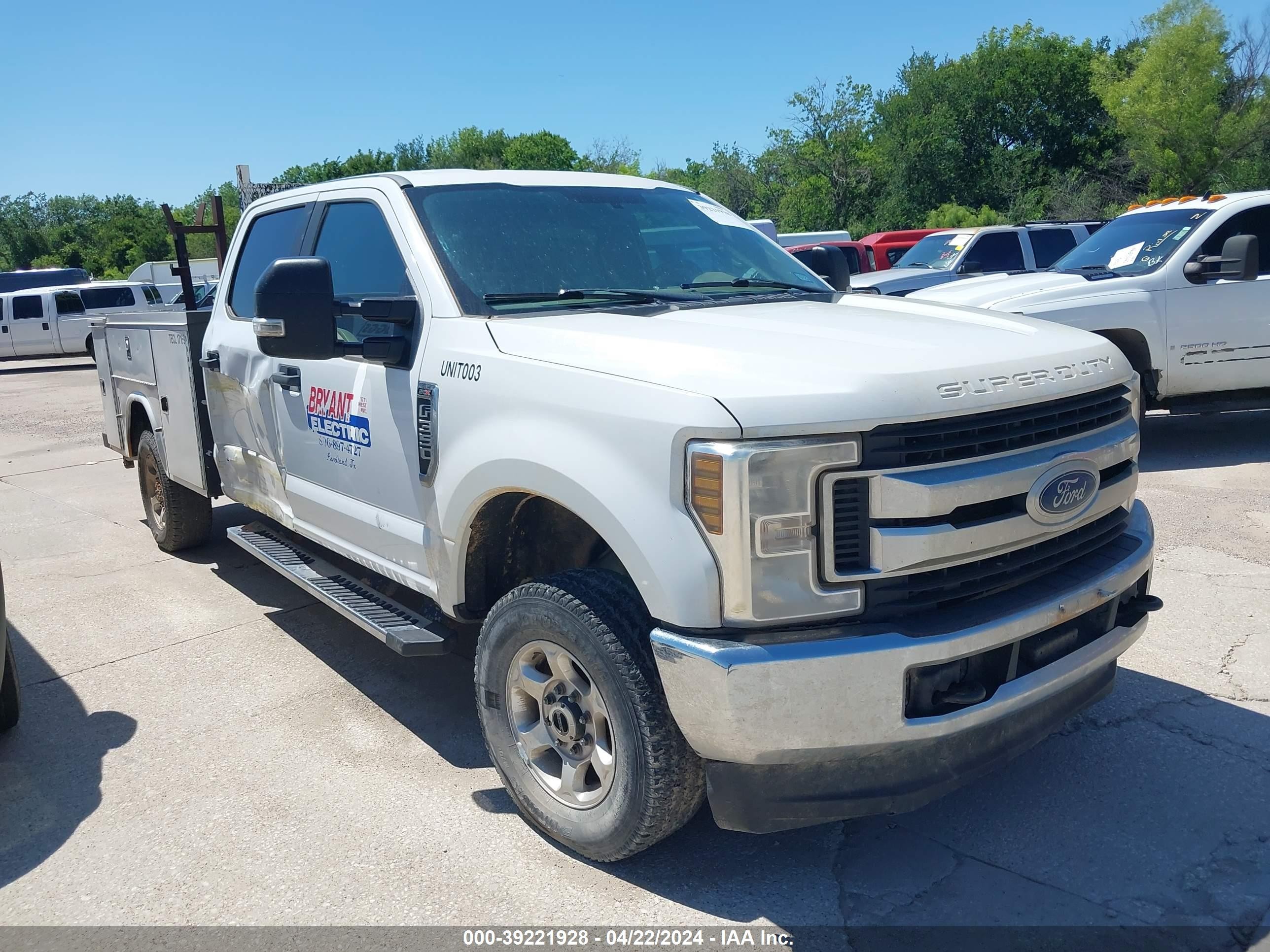 FORD F350 2019 1ft8w3b68kee53003