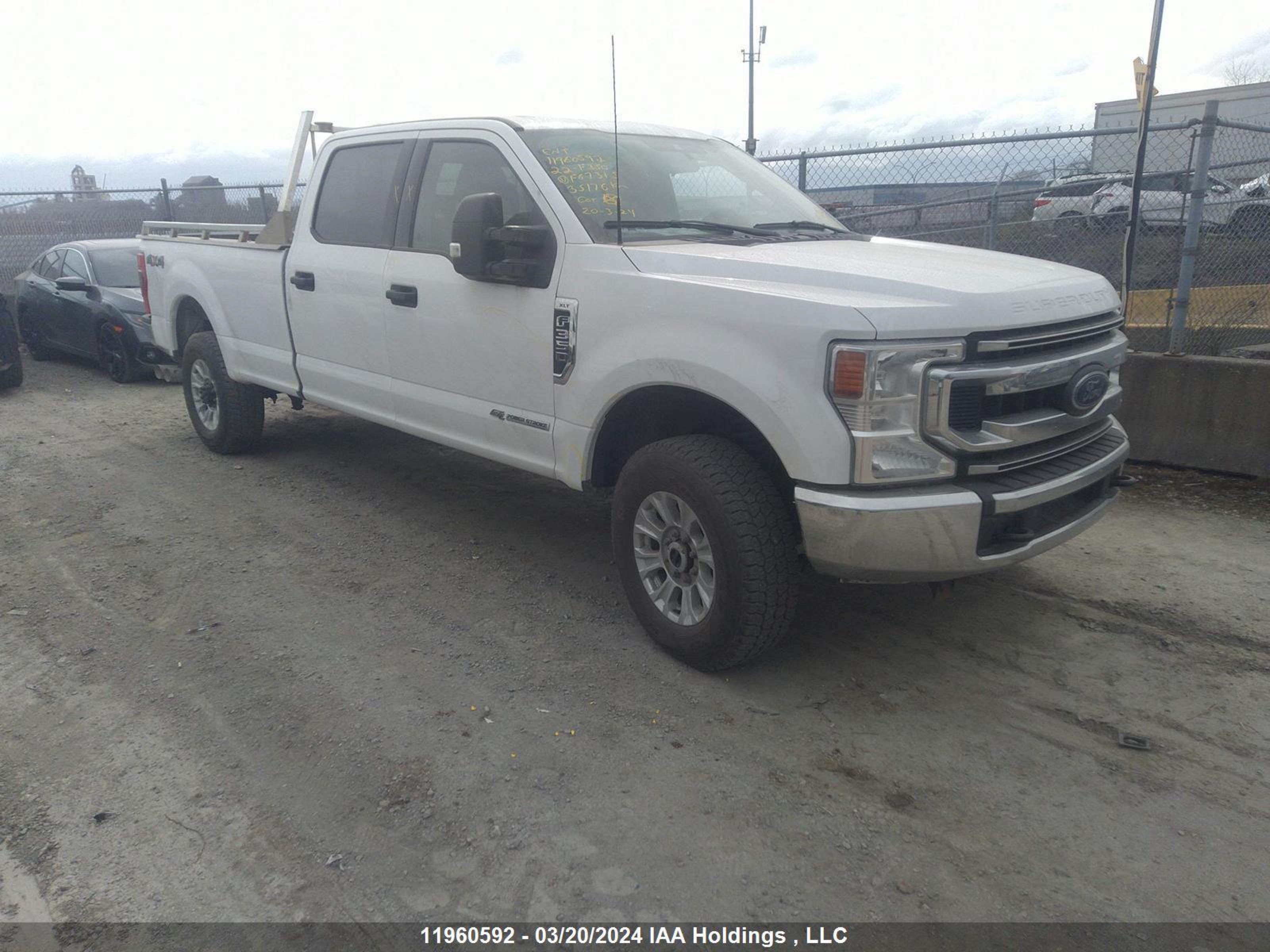 FORD F350 2022 1ft8w3bt2nef67315