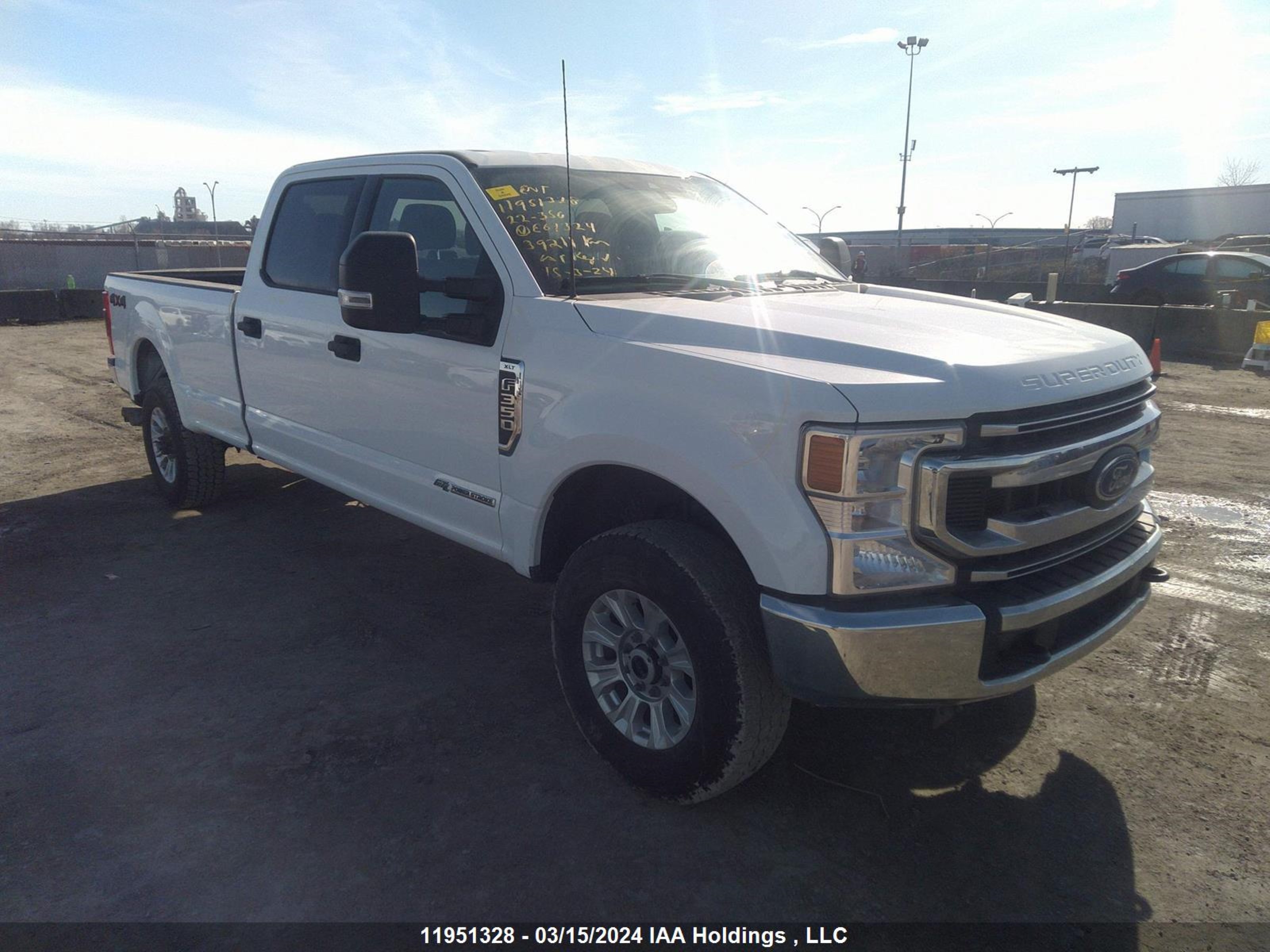 FORD F350 2022 1ft8w3bt3nef67324