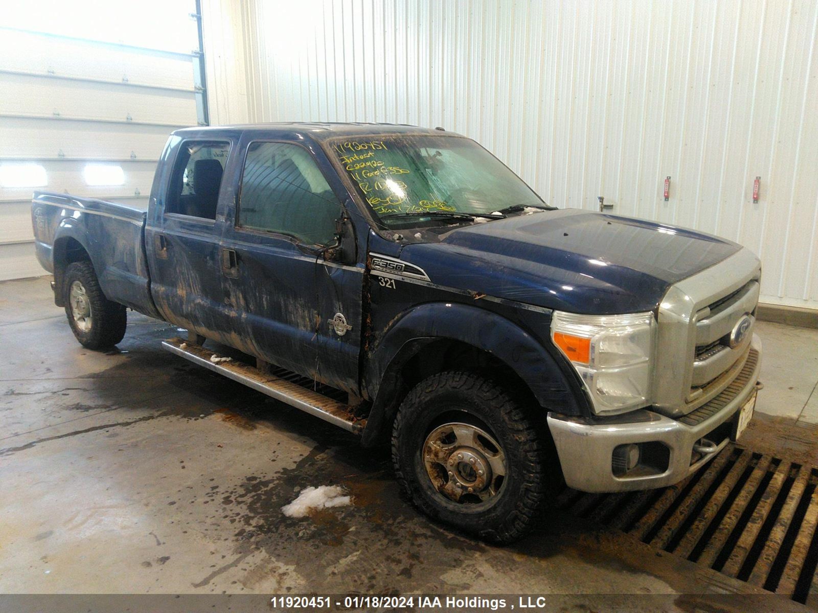 FORD F350 2011 1ft8w3btxbec22920