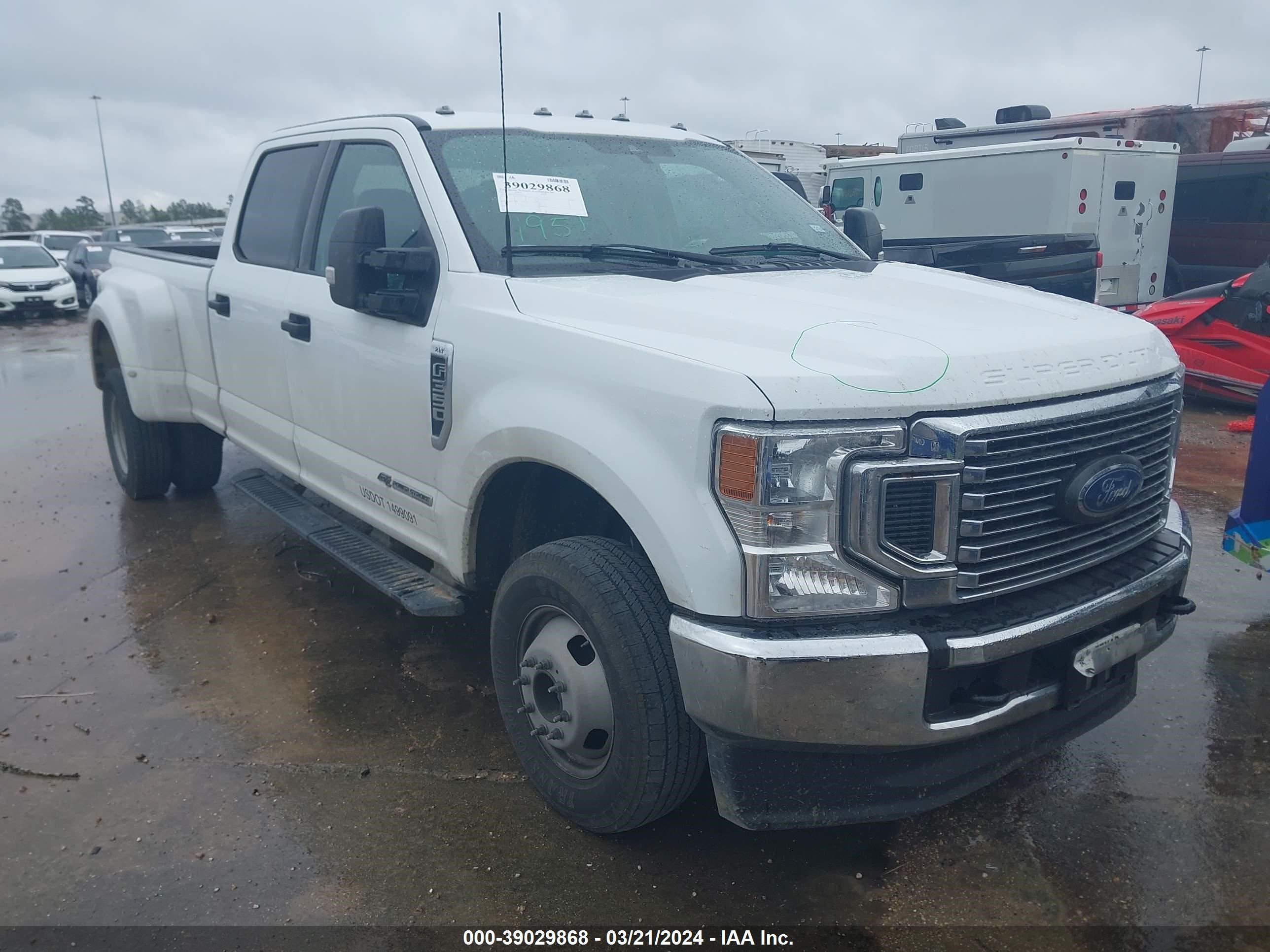 FORD F350 2022 1ft8w3dt3neg27275