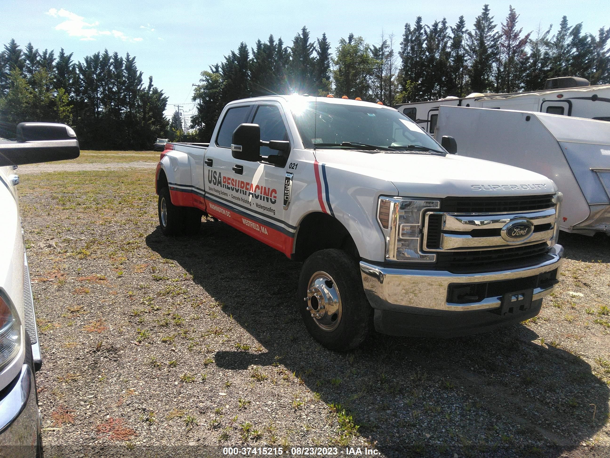 FORD F350 2018 1ft8w3dt5jec09357