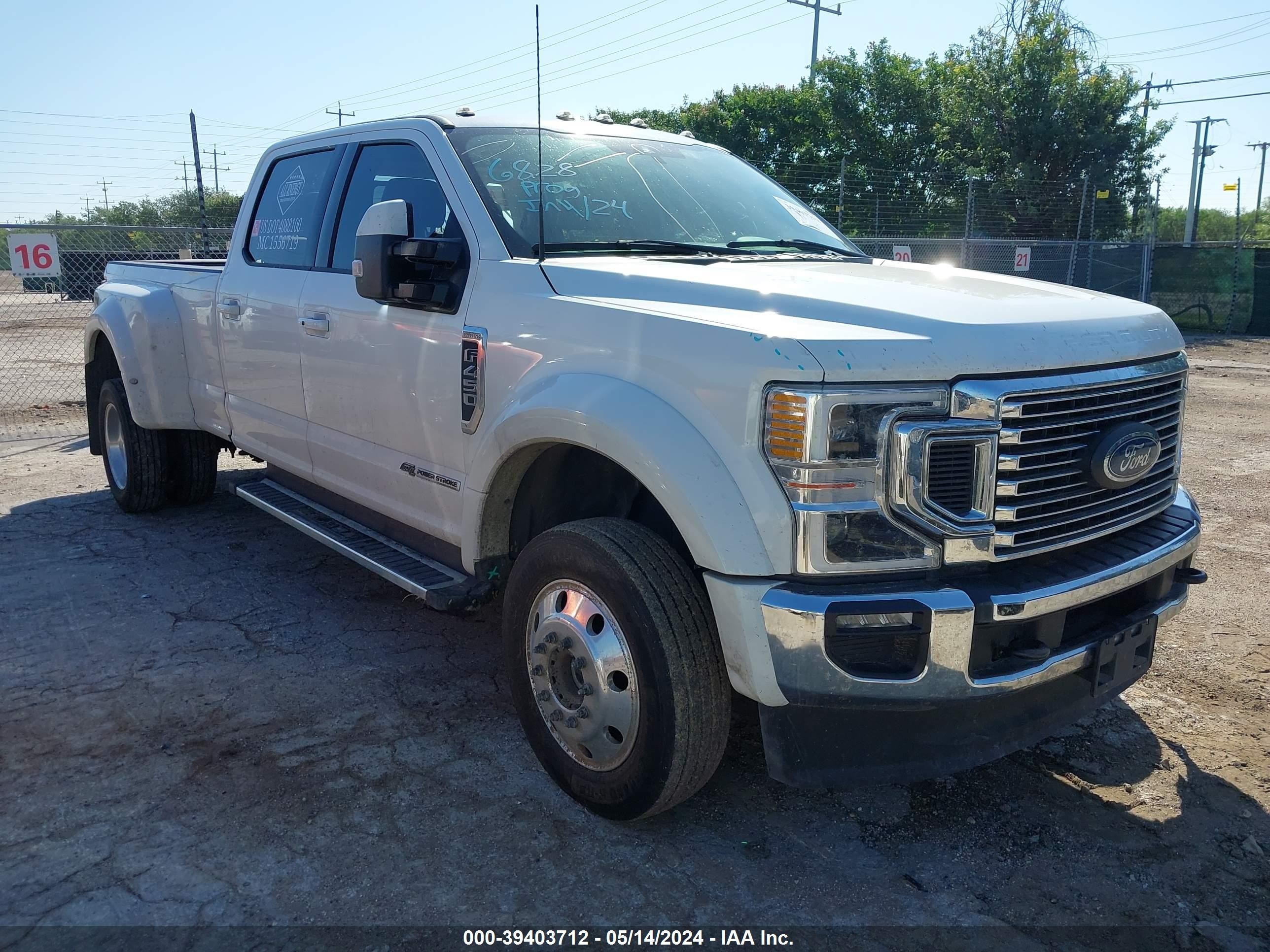 FORD F450 2022 1ft8w4dt4nef23626