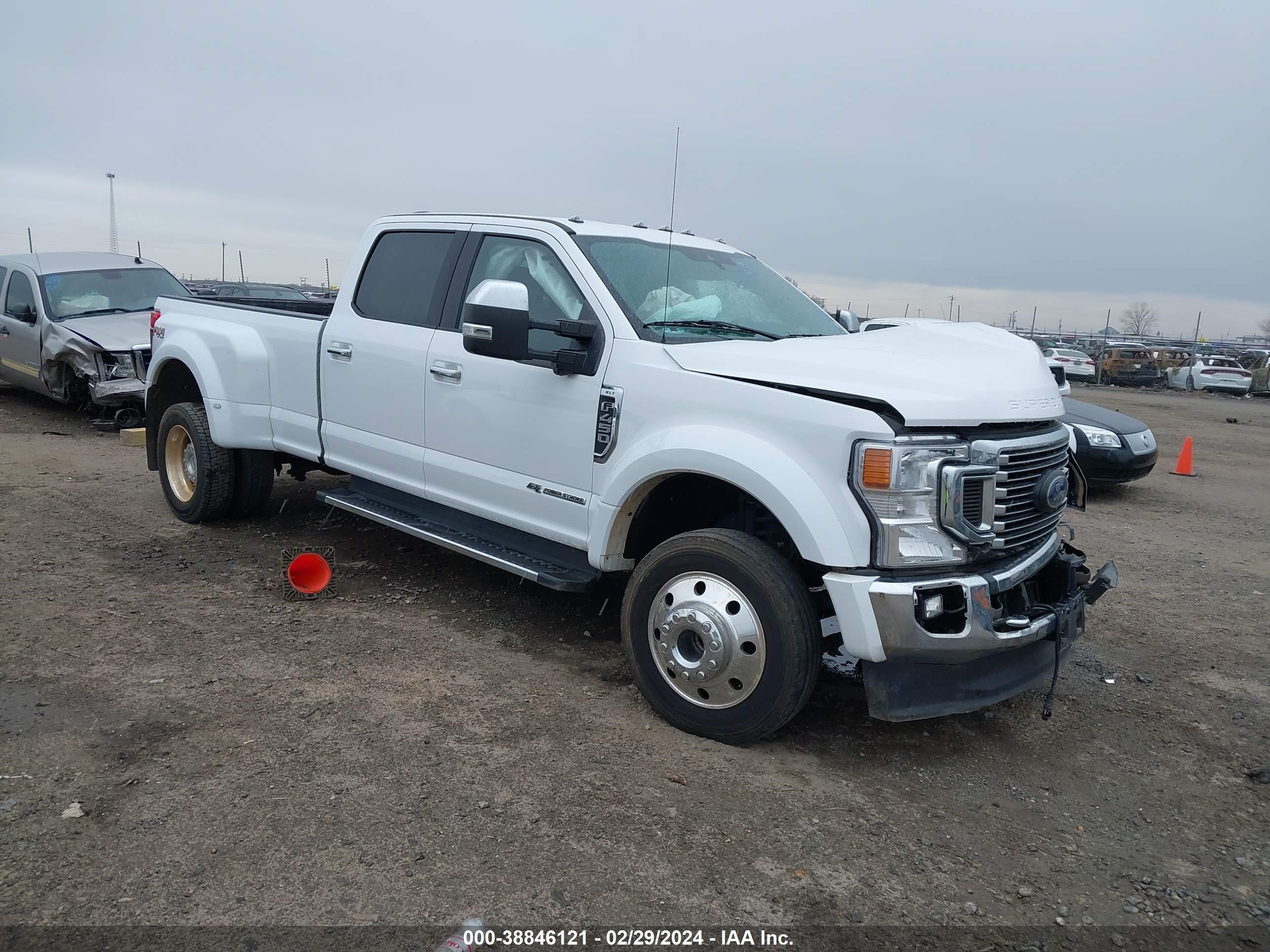 FORD F450 2020 1ft8w4dt7lee72202