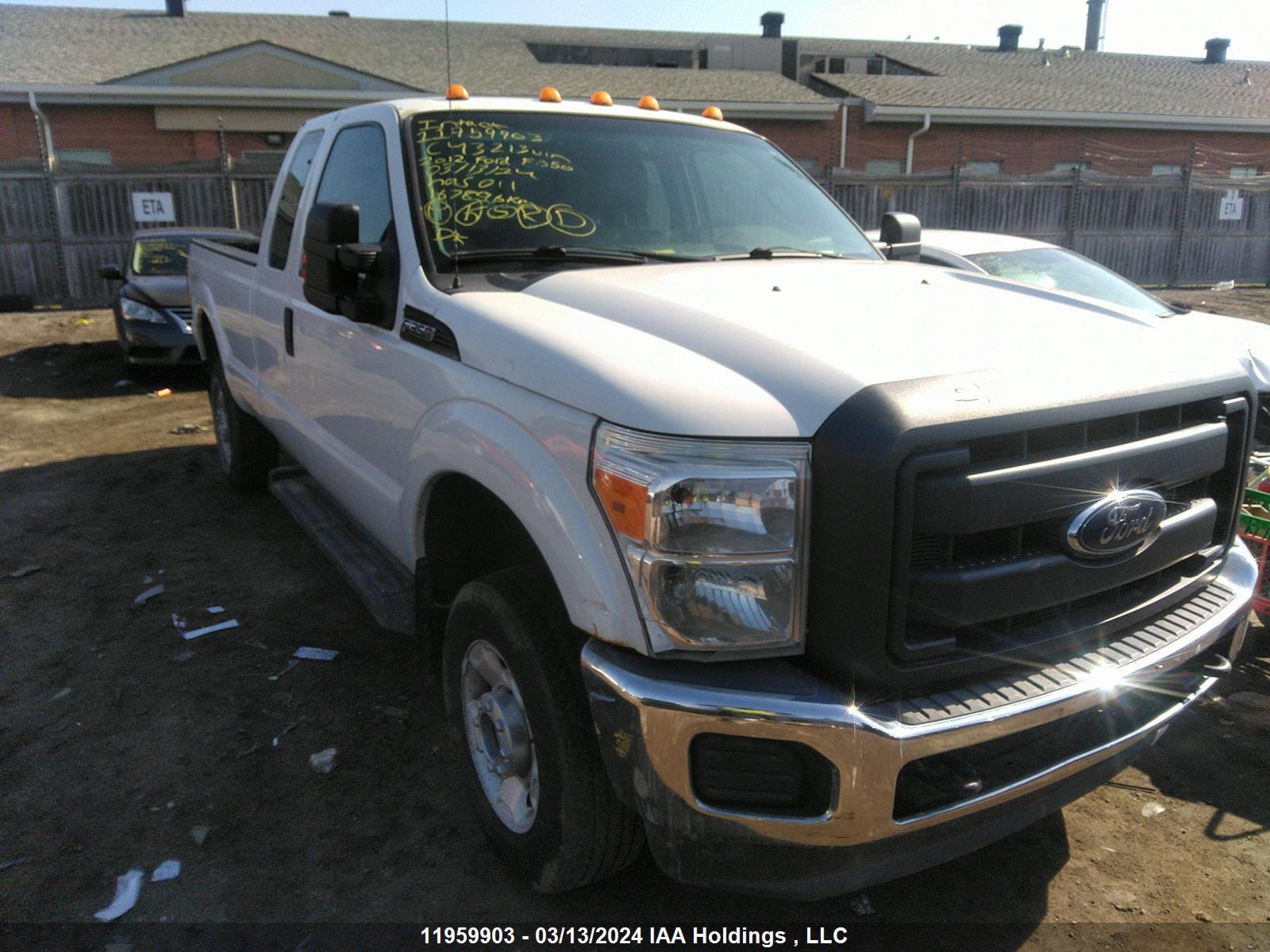 FORD F350 2012 1ft8x3b61cec43213