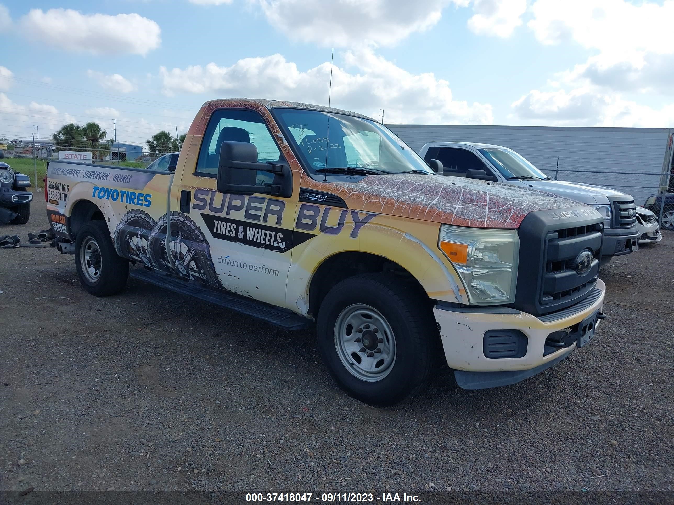 FORD F250 2011 1ftbf2at6bea57501