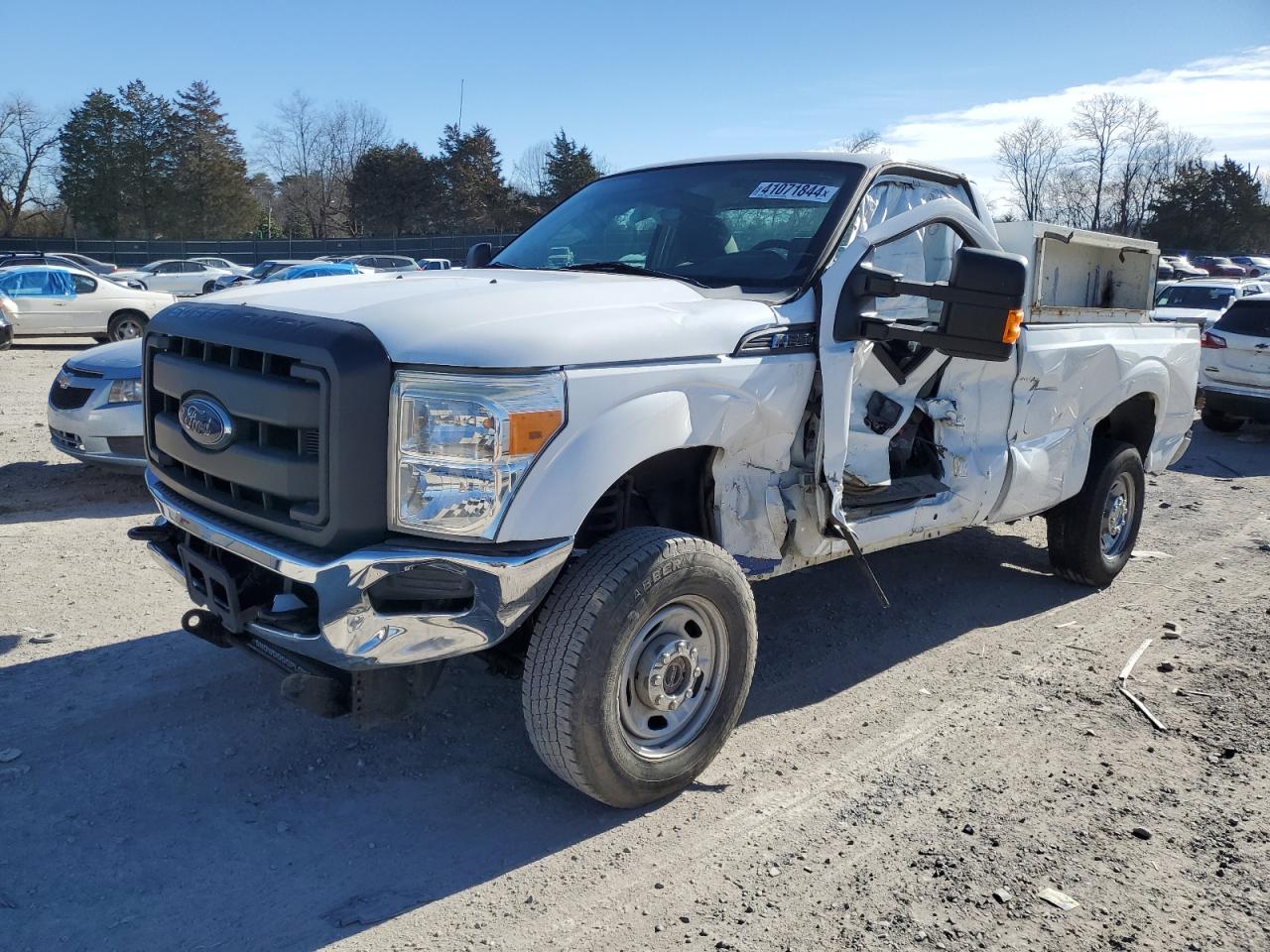 FORD F250 2012 1ftbf2b60ced09947