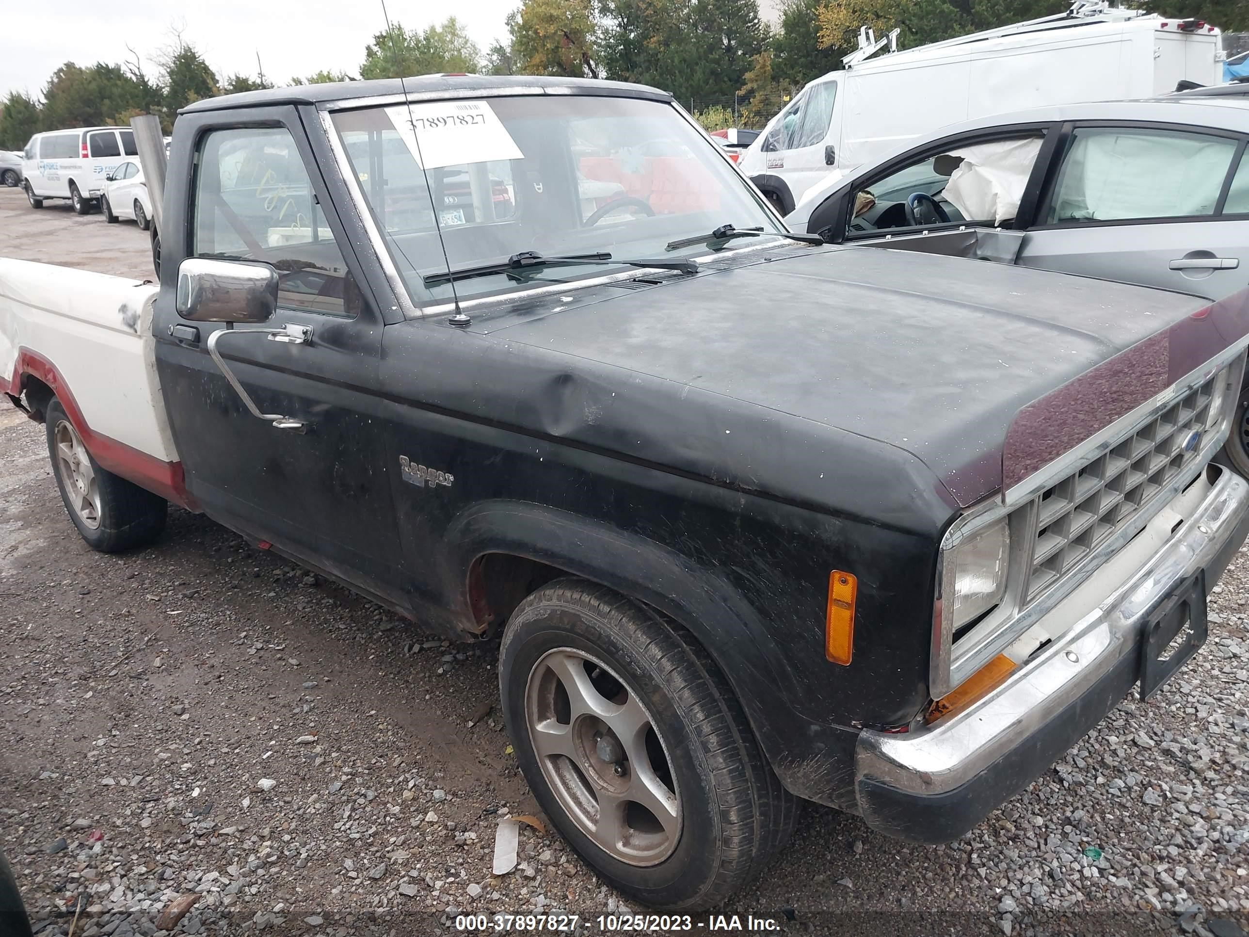 FORD RANGER 1987 1ftbr10a3hud36646