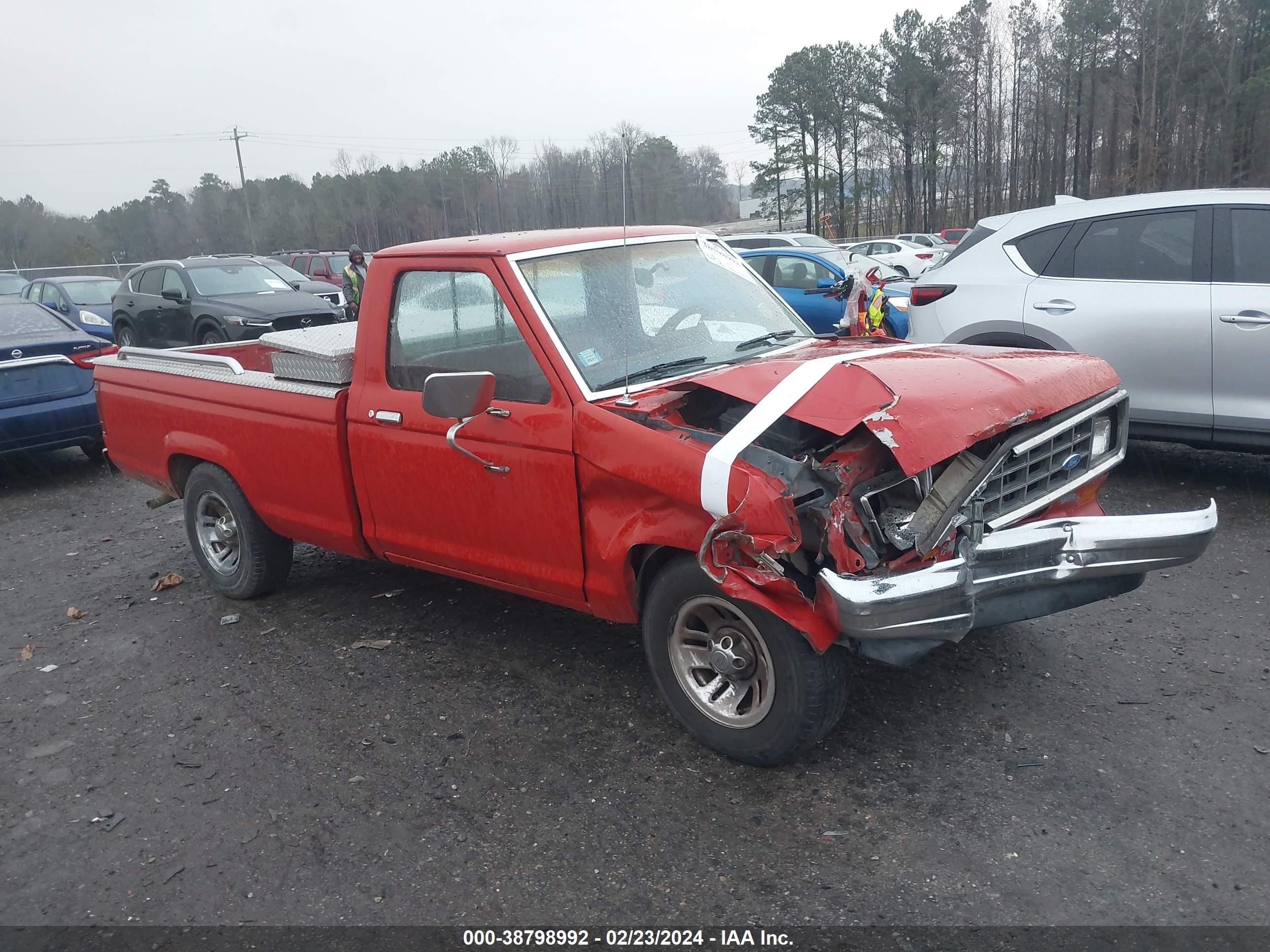 FORD RANGER 1987 1ftbr10t0hua56569