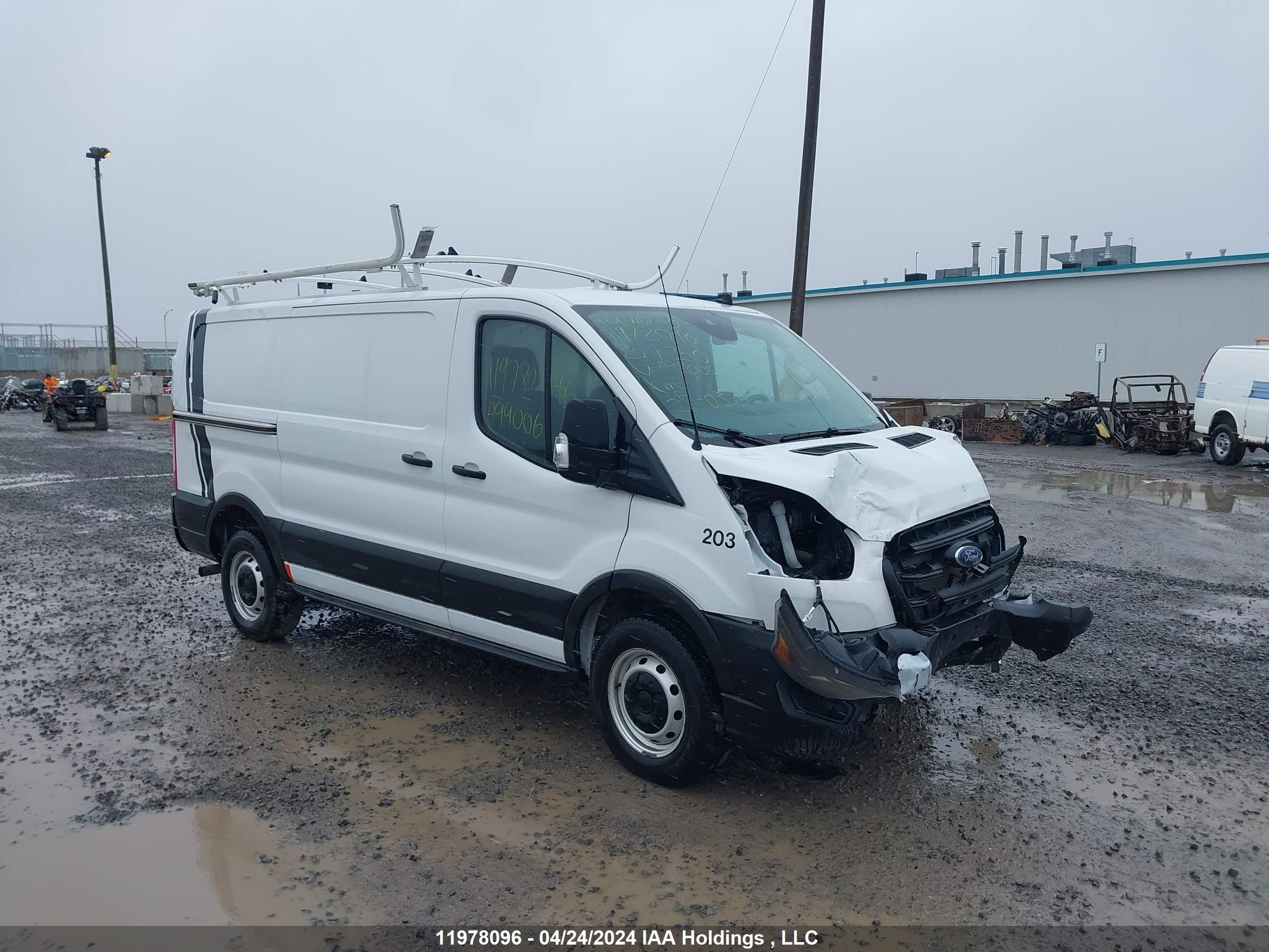 FORD TRANSIT 2020 1ftbr1y80lka99006