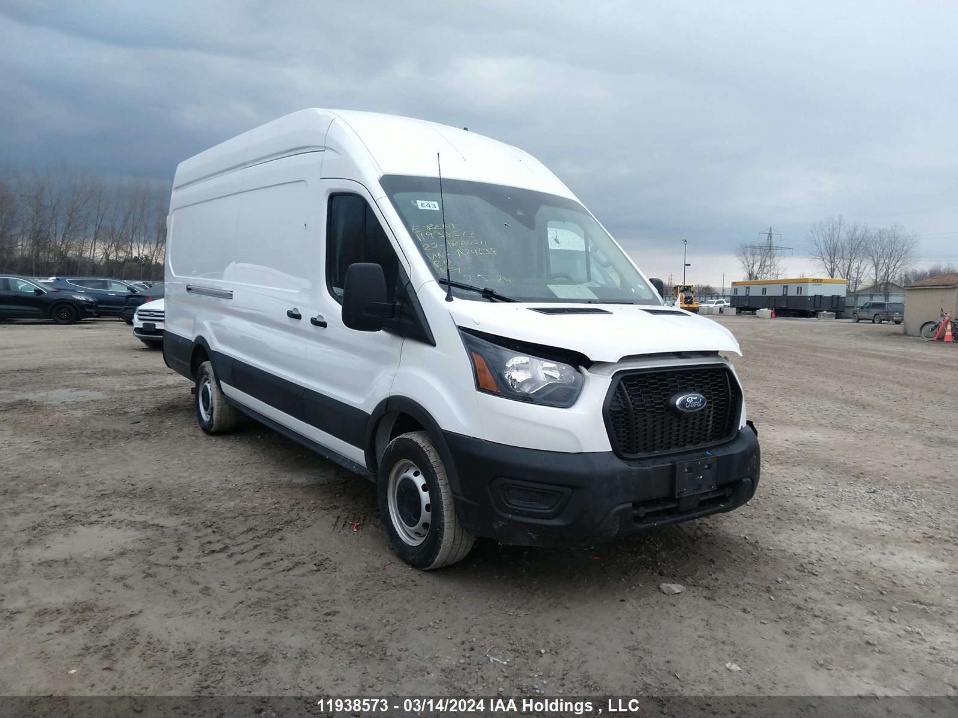 FORD TRANSIT 2022 1ftbr3x80nka74638