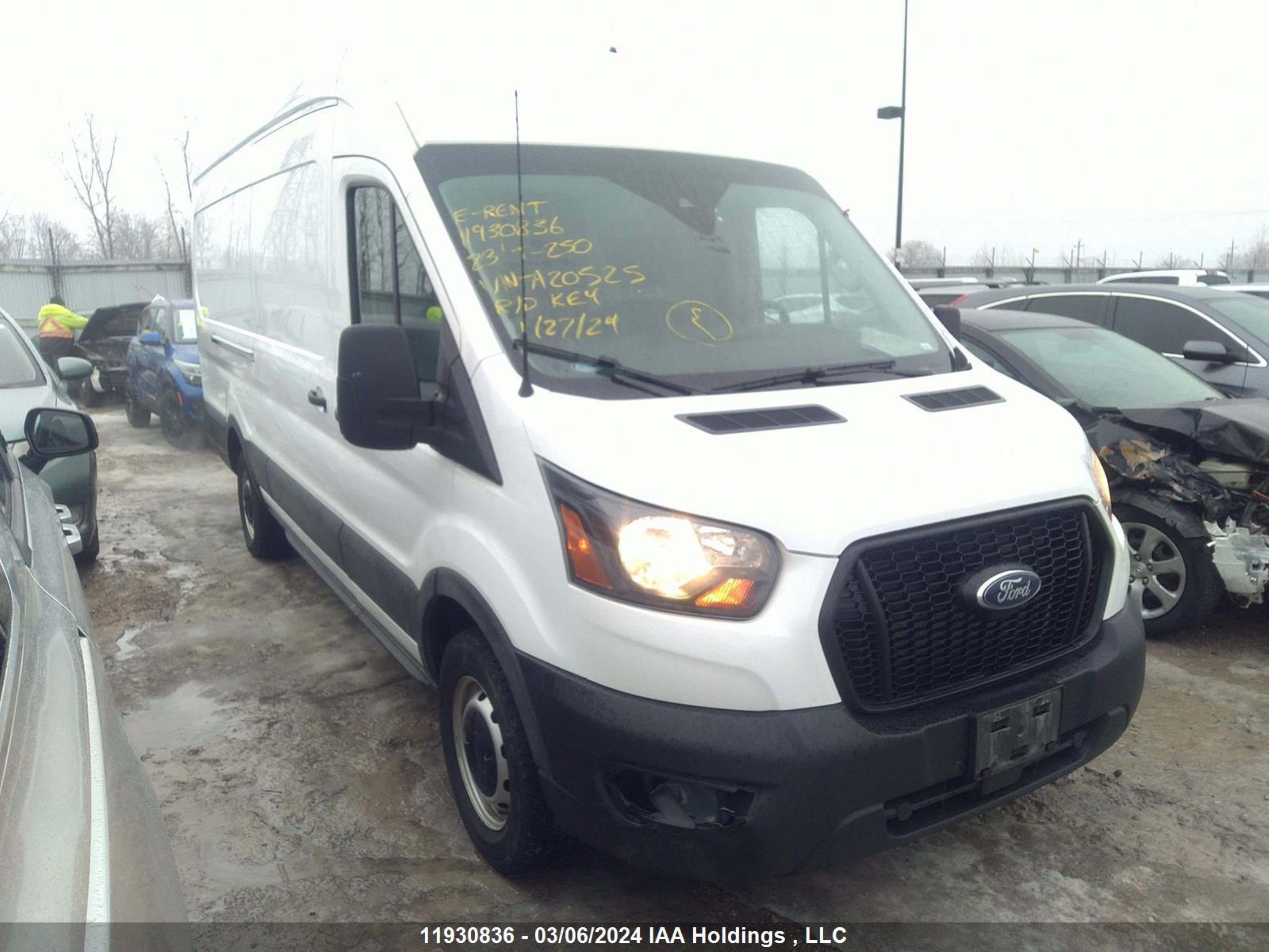 FORD TRANSIT 2023 1ftbr3x8xpka20525