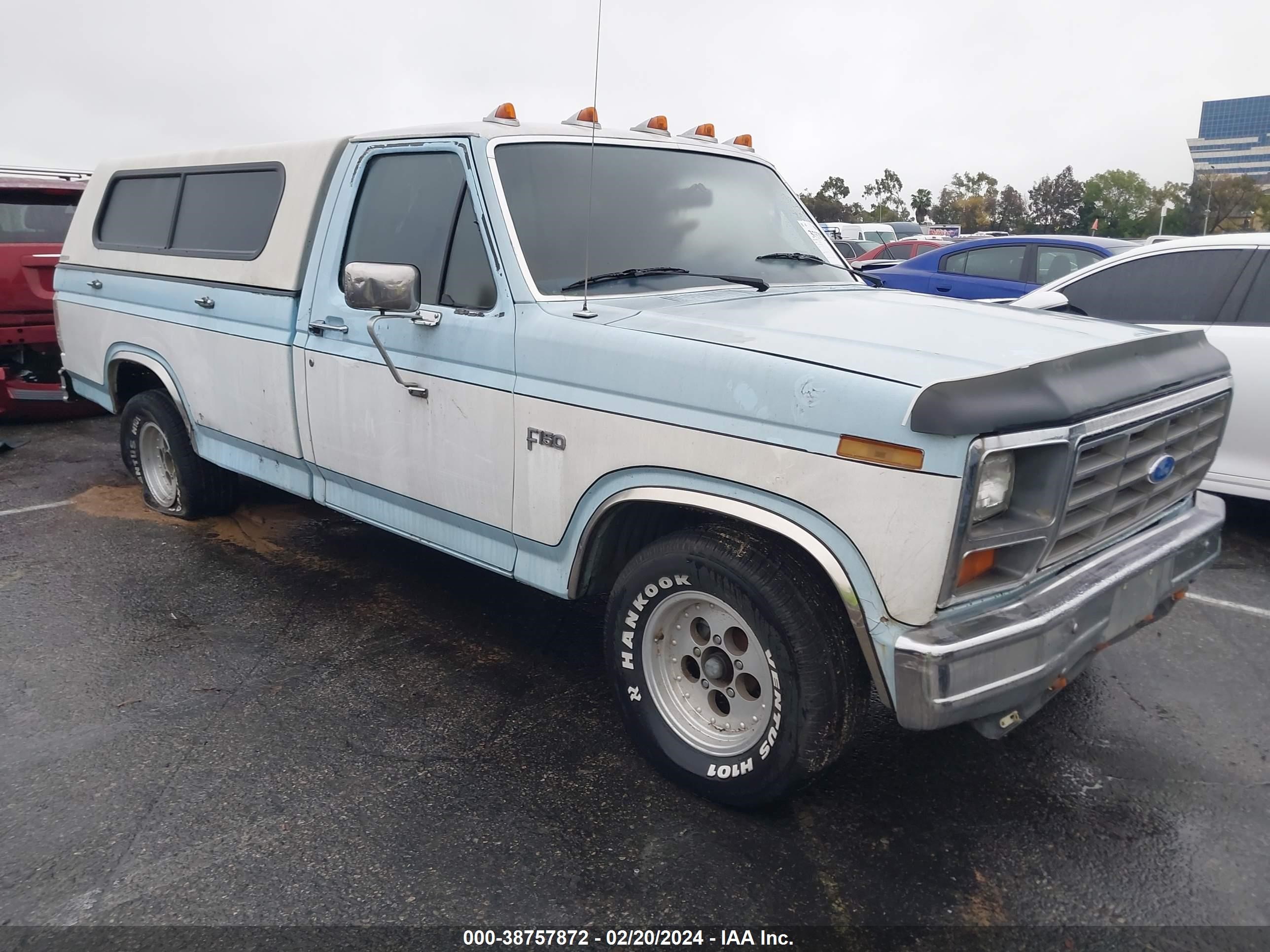 FORD F-150 1984 1ftcf15f5epb21314