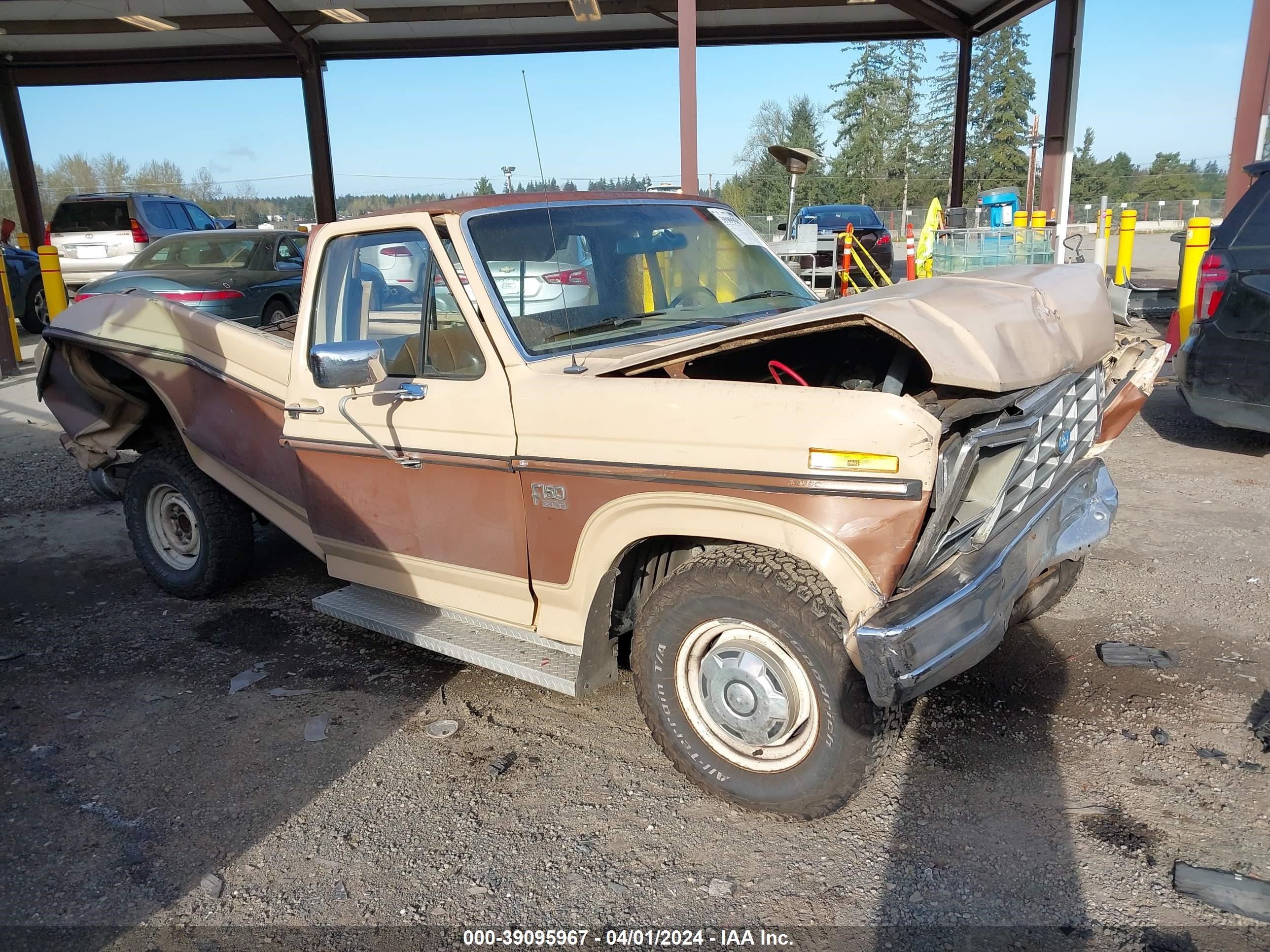 FORD F-150 1985 1ftcf15h1fpa19950