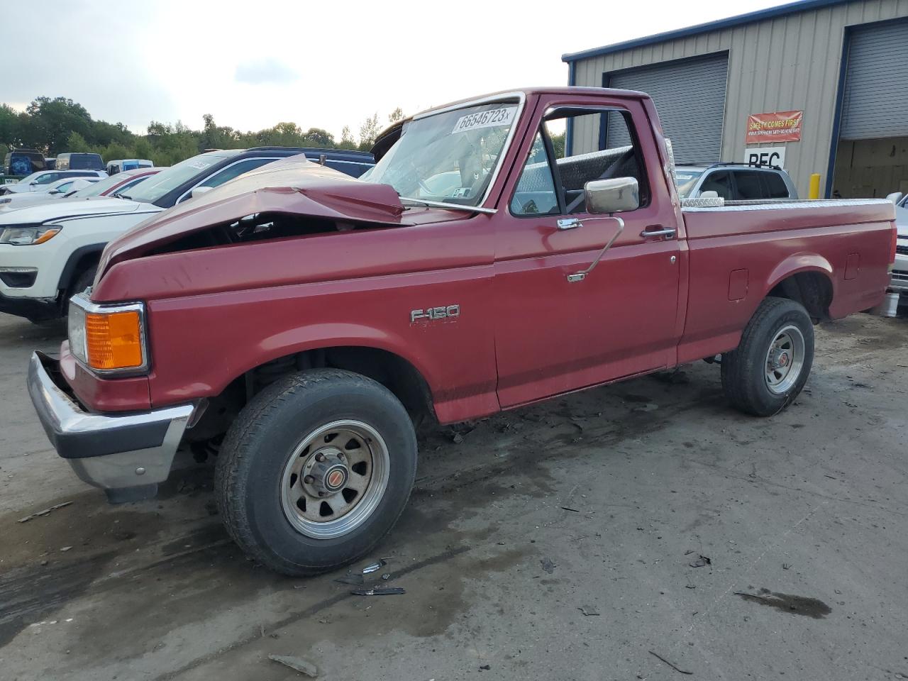 FORD F-150 1987 1ftcf15n4hnb07234