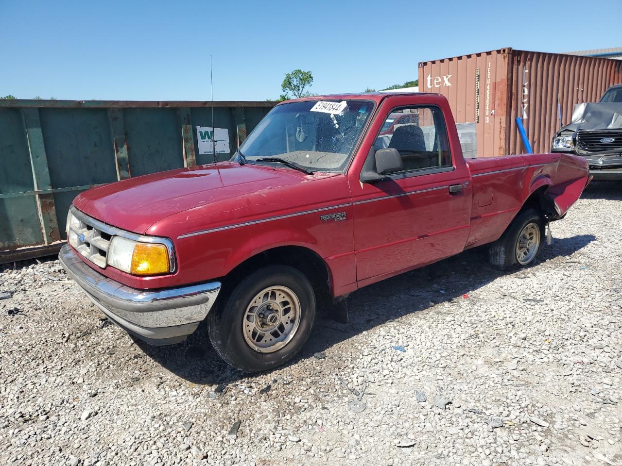 FORD RANGER 1994 1ftcr10a1rud44671