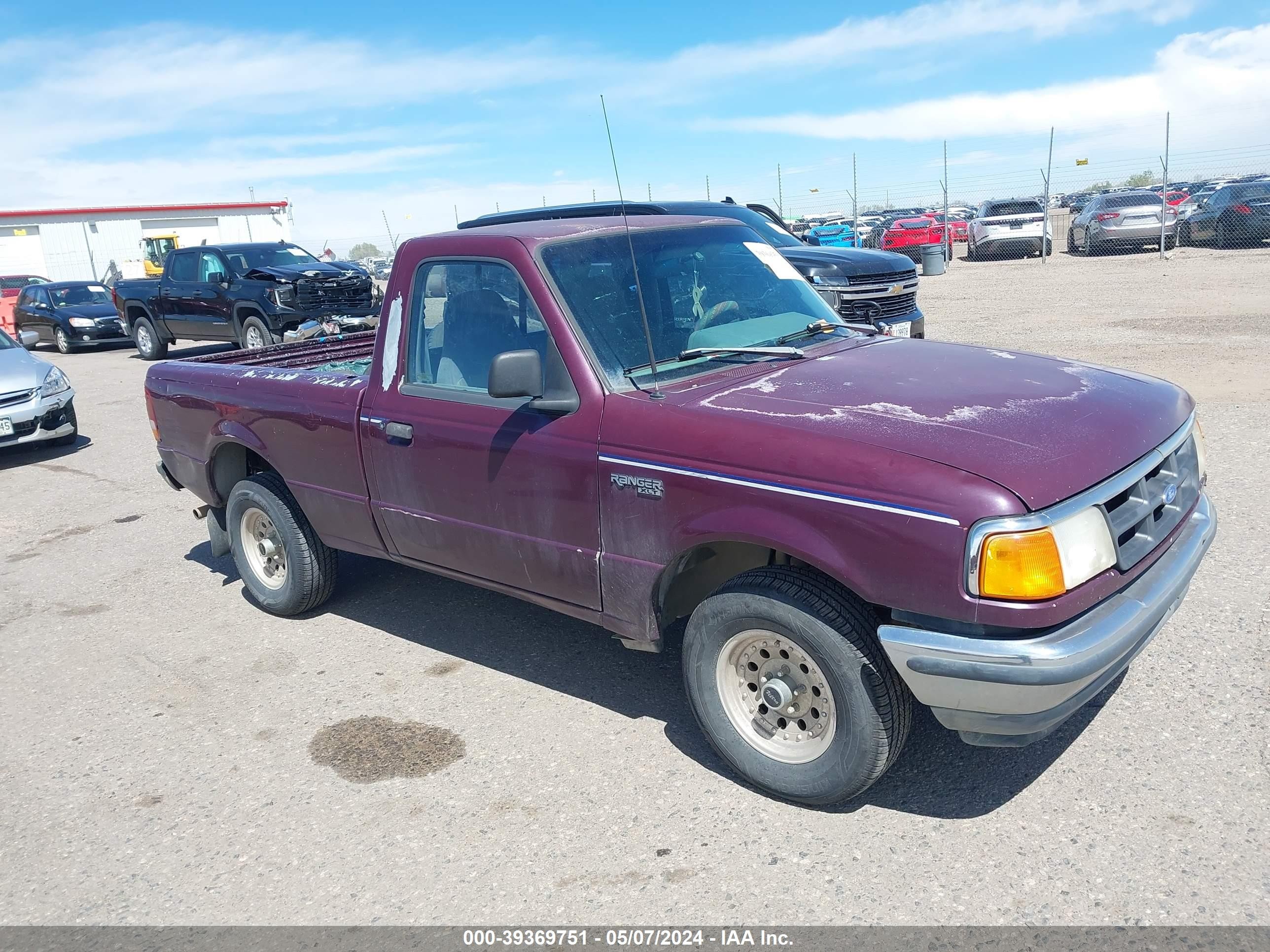 FORD RANGER 1996 1ftcr10a1tpb01142