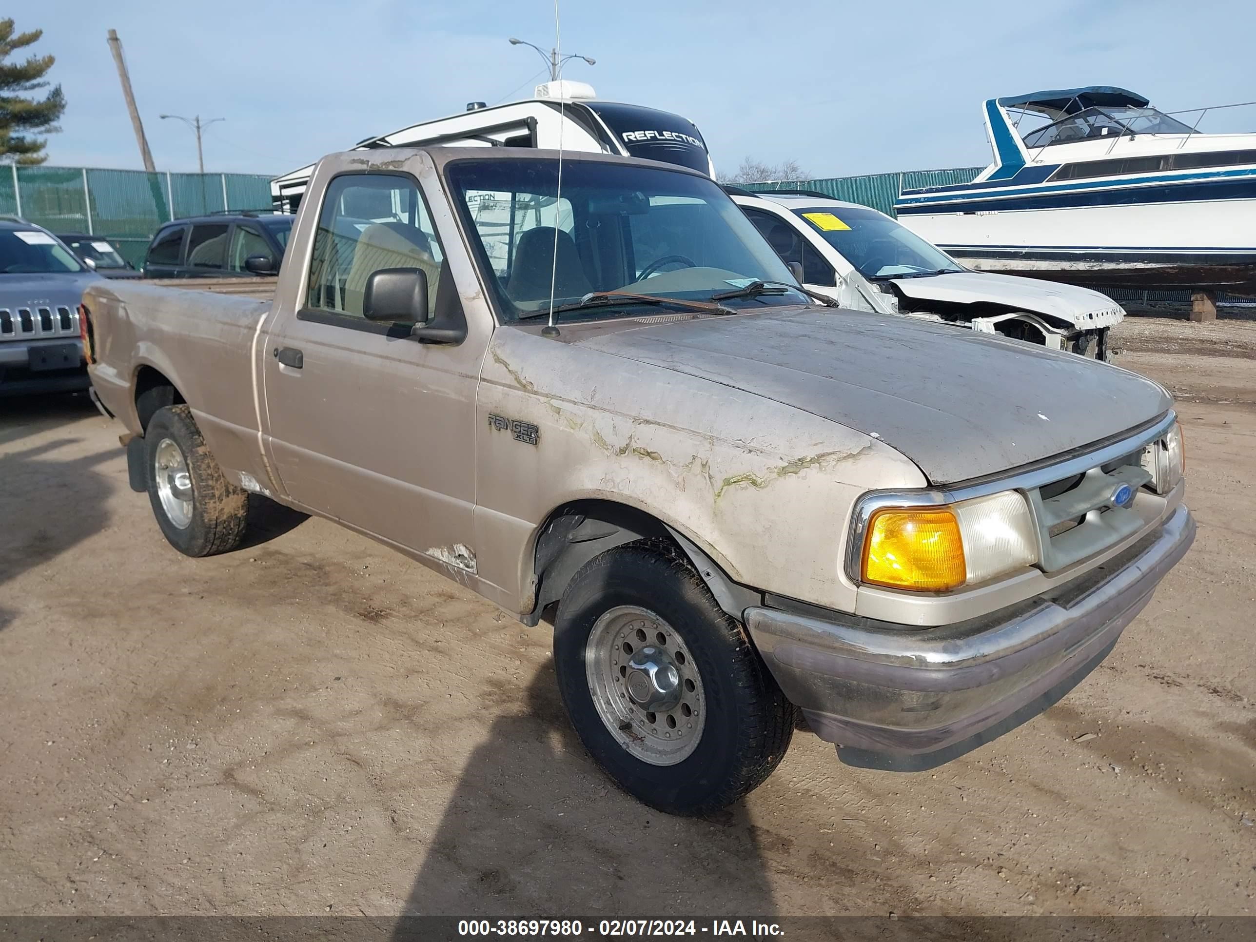 FORD RANGER 1997 1ftcr10a1vuc02671