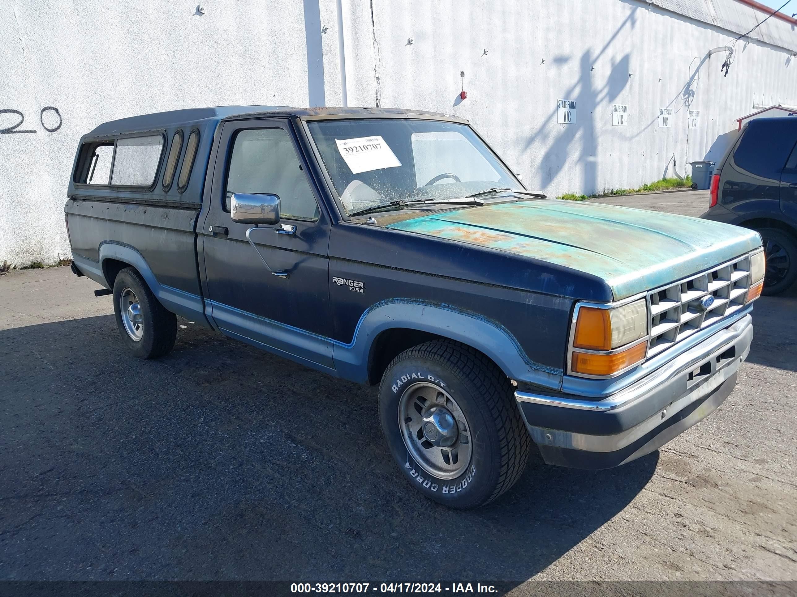 FORD RANGER 1990 1ftcr10a2lub48701