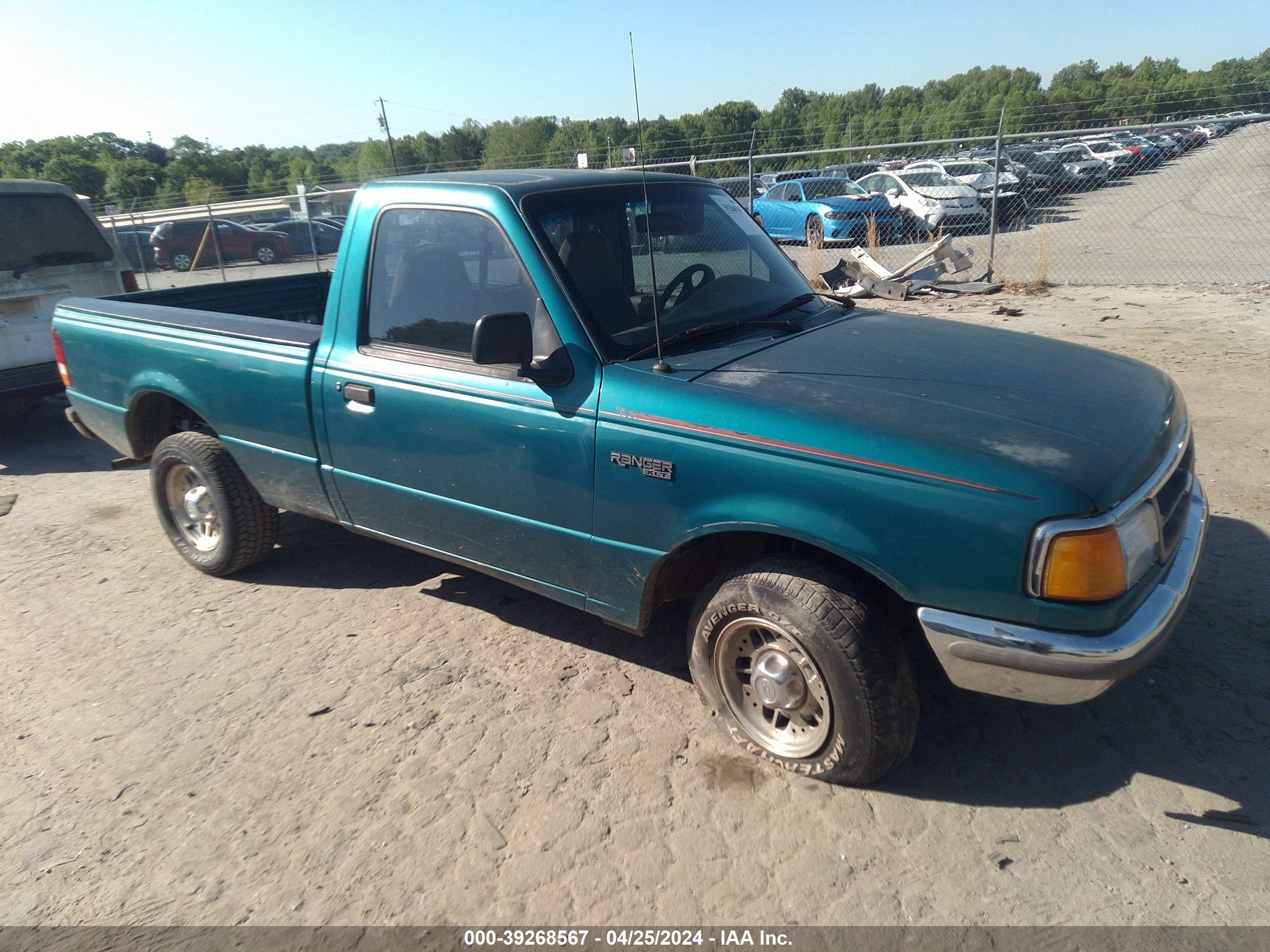 FORD RANGER 1995 1ftcr10a2sua22305