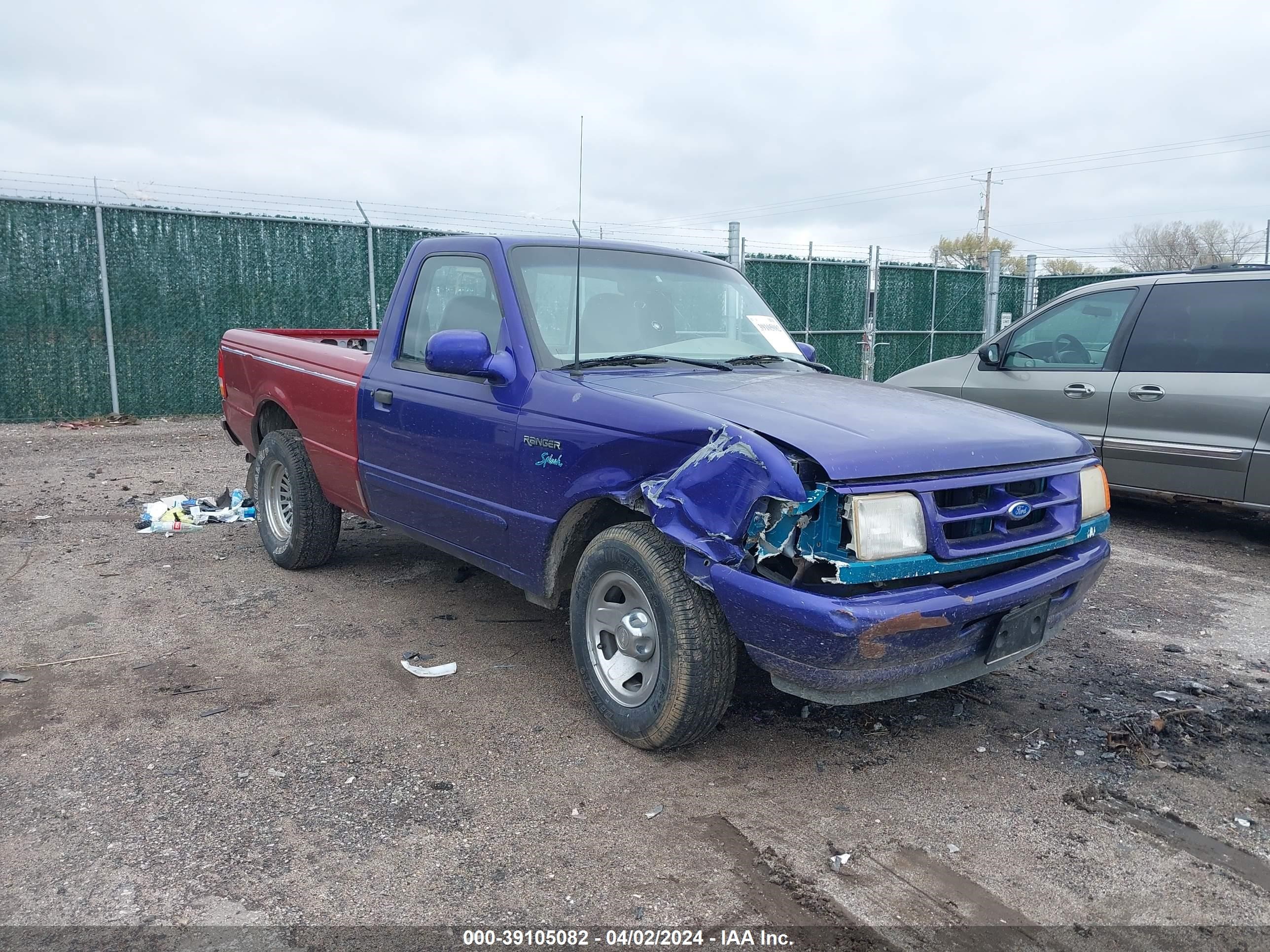 FORD RANGER 1996 1ftcr10a2tpa09456