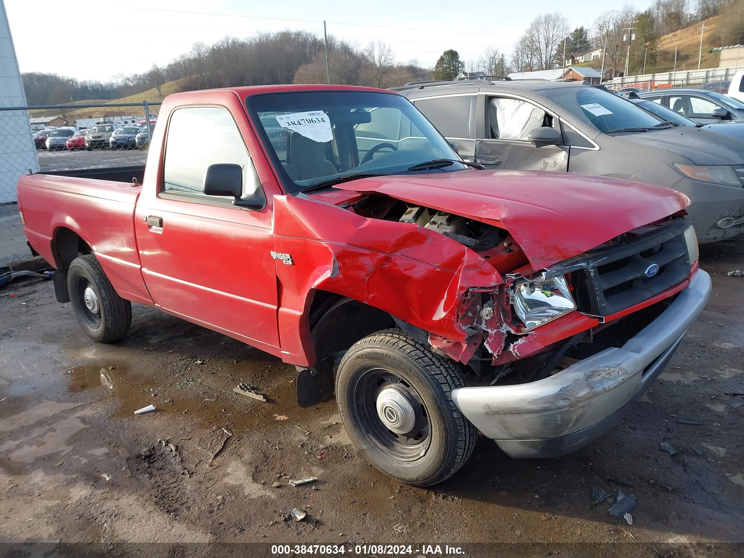 FORD RANGER 1996 1ftcr10a4tud19805