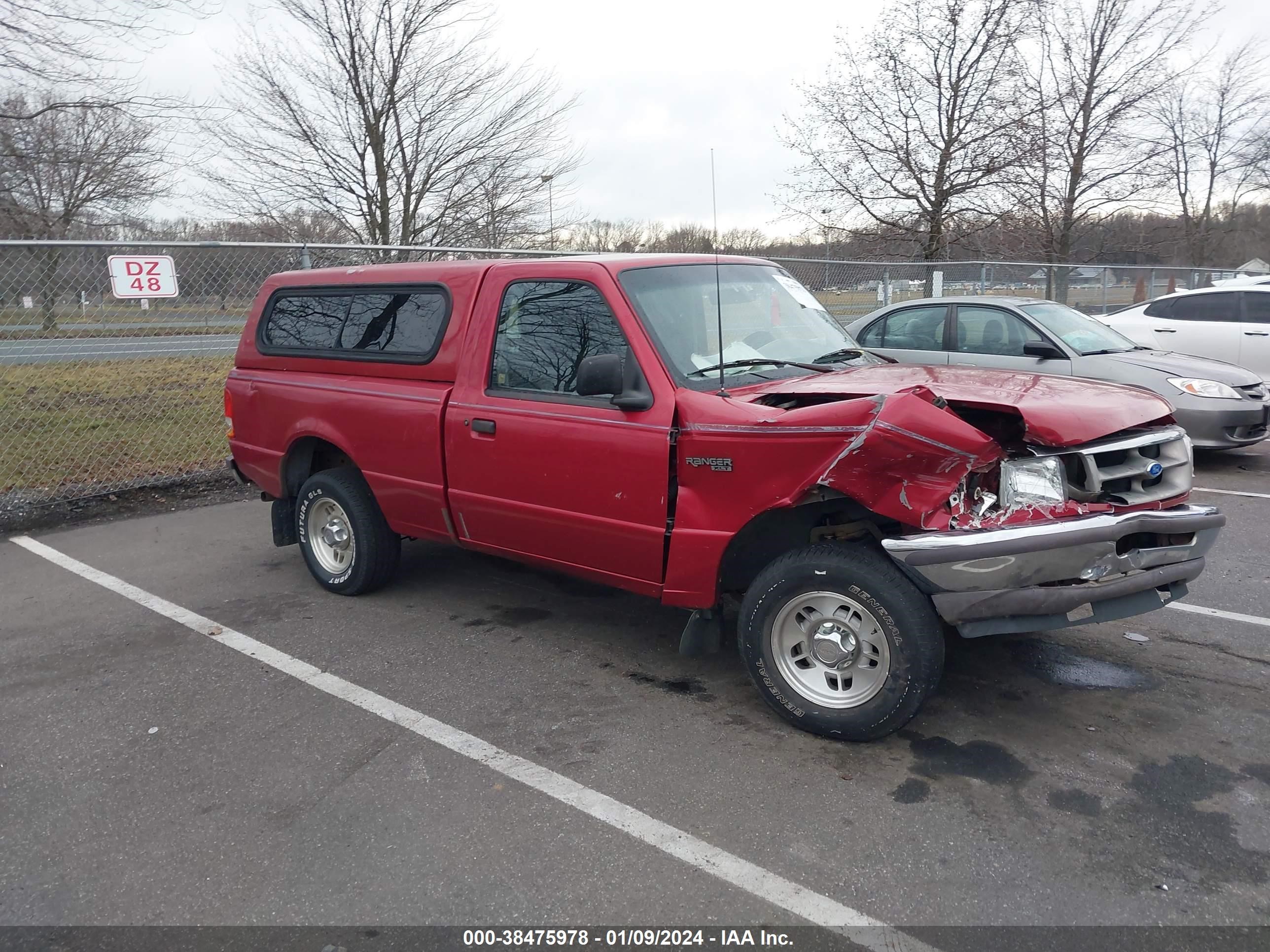 FORD RANGER 1996 1ftcr10a5tpb29025