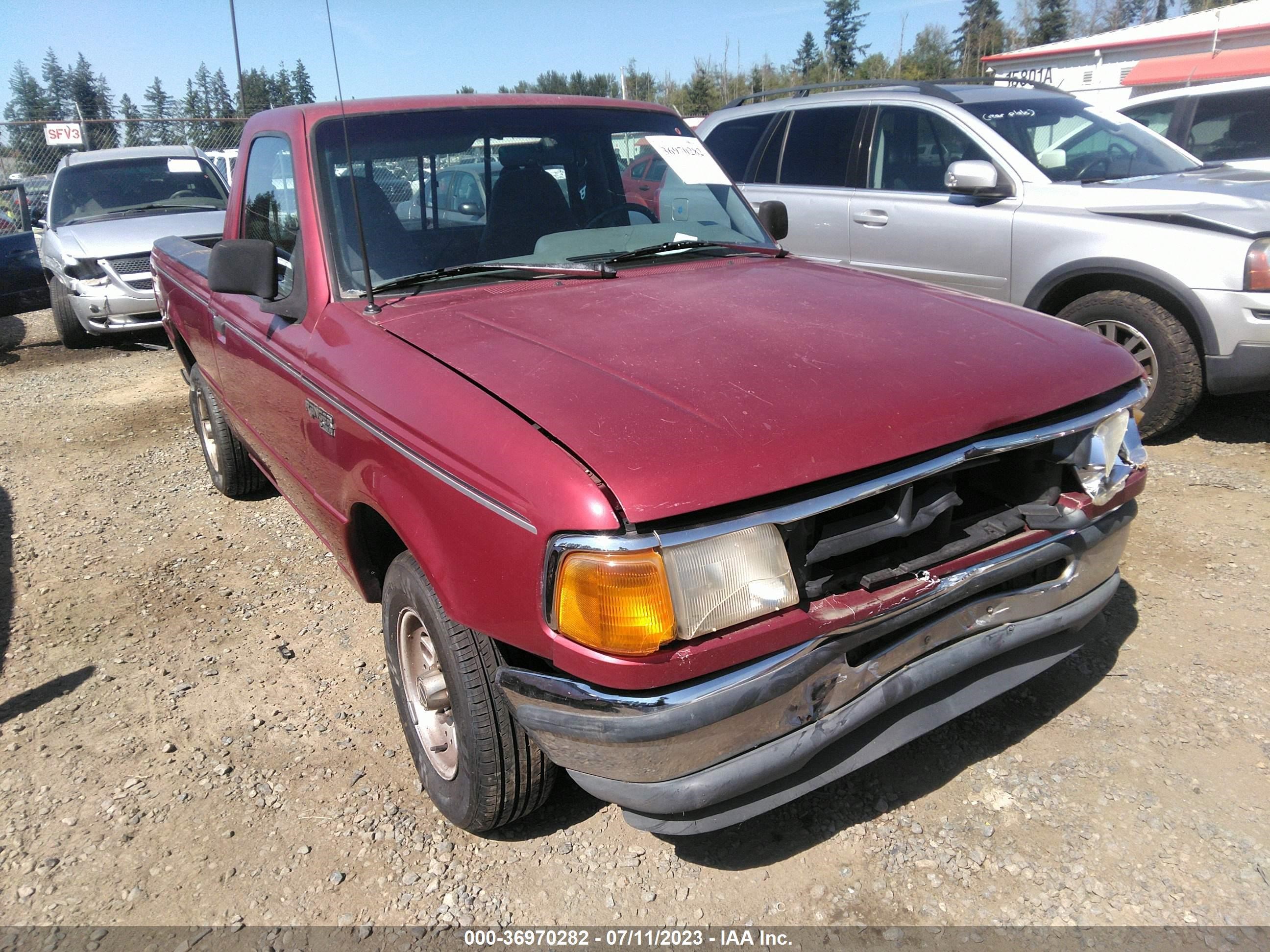 FORD RANGER 1994 1ftcr10a7rpa29601