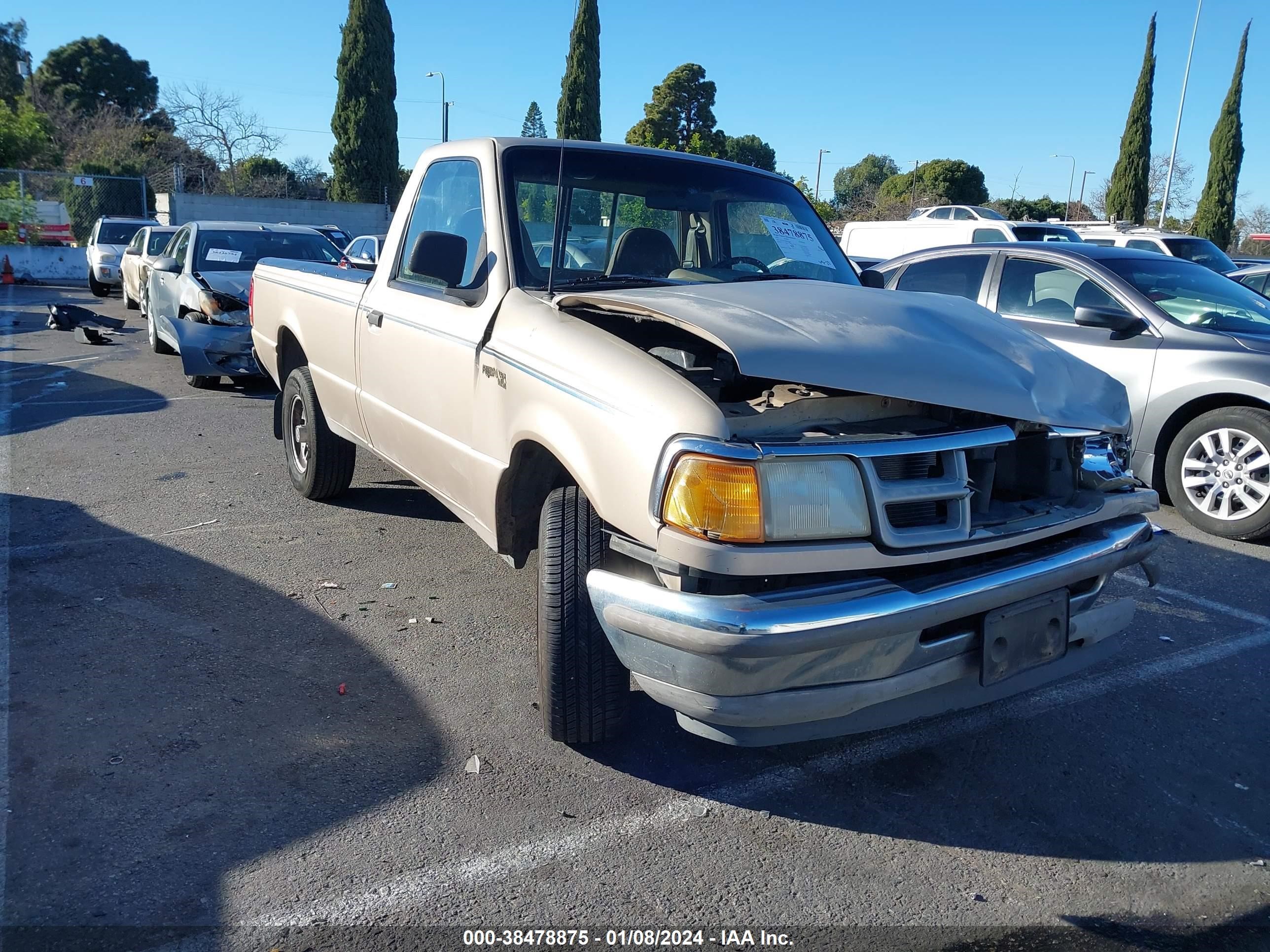 FORD RANGER 1993 1ftcr10a8ppb11074