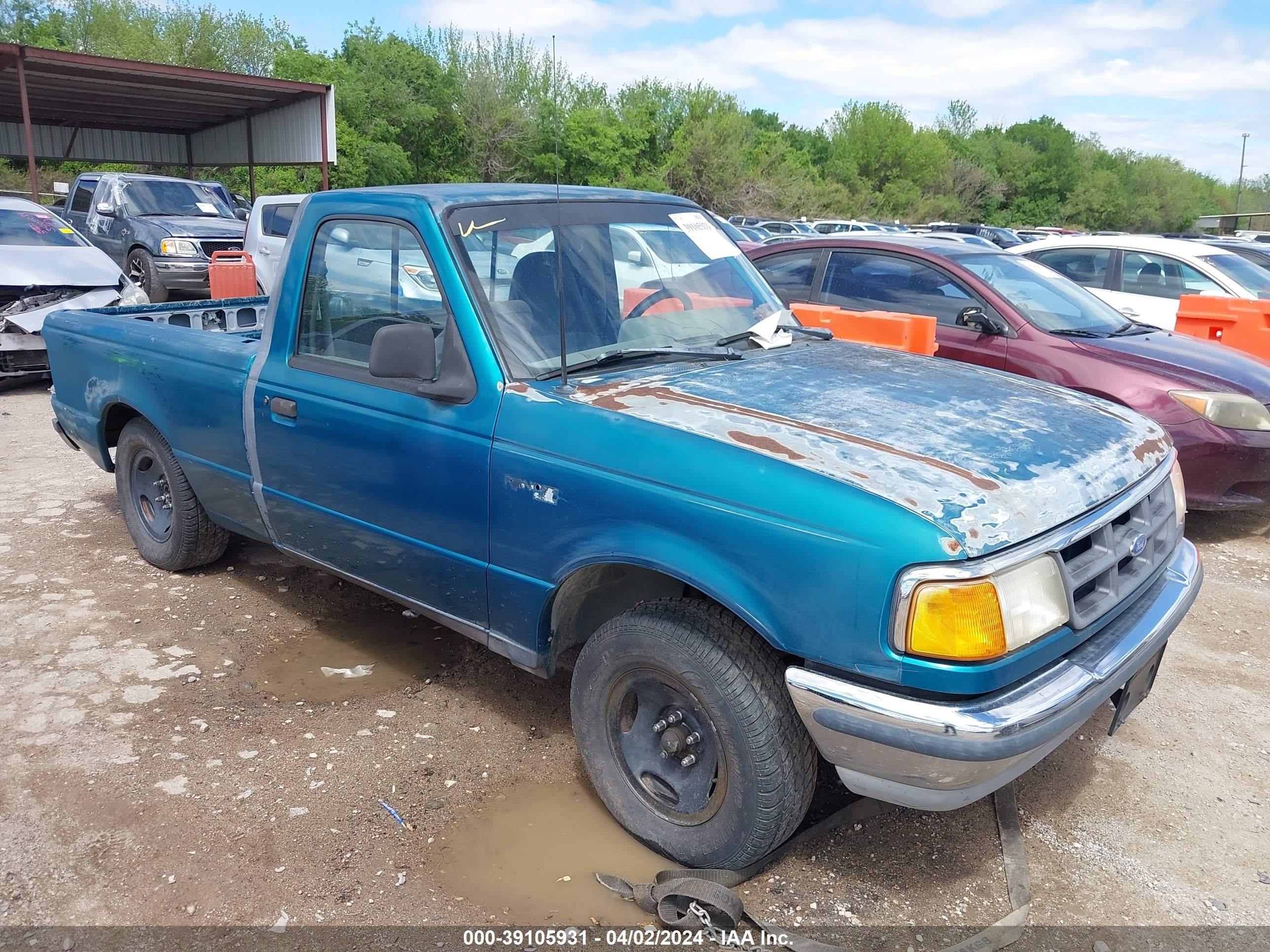 FORD RANGER 1994 1ftcr10a8rpb47320