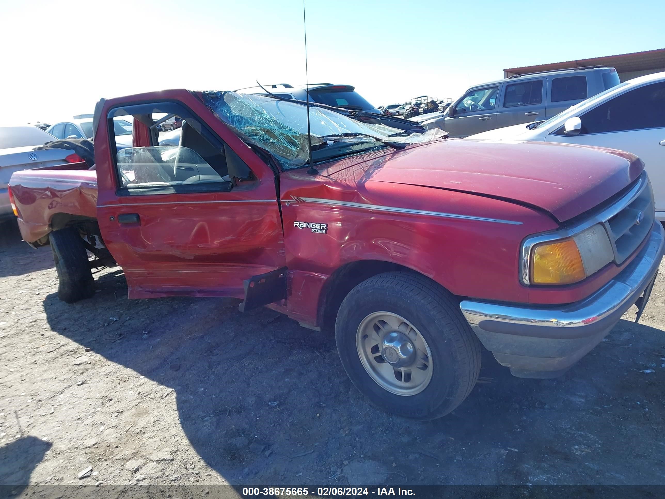 FORD RANGER 1996 1ftcr10a8tpb58874