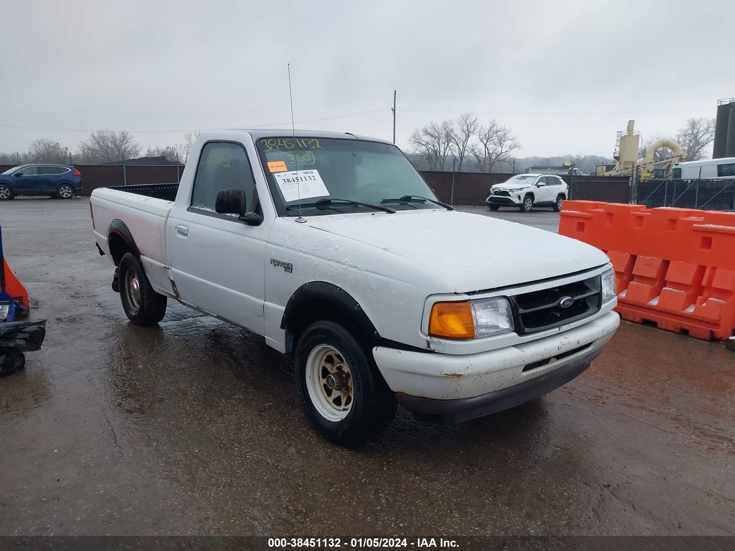 FORD RANGER 1996 1ftcr10a8tub24225