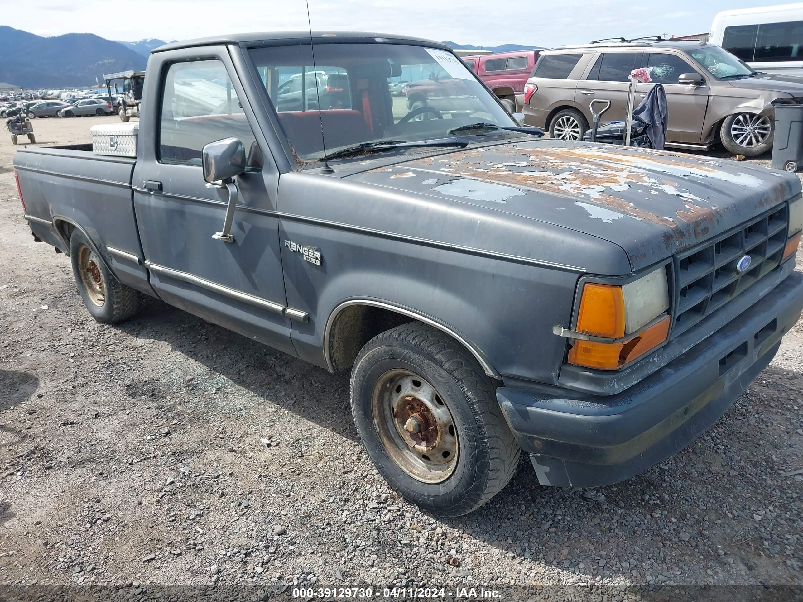 FORD RANGER 1989 1ftcr10t5kuc25870