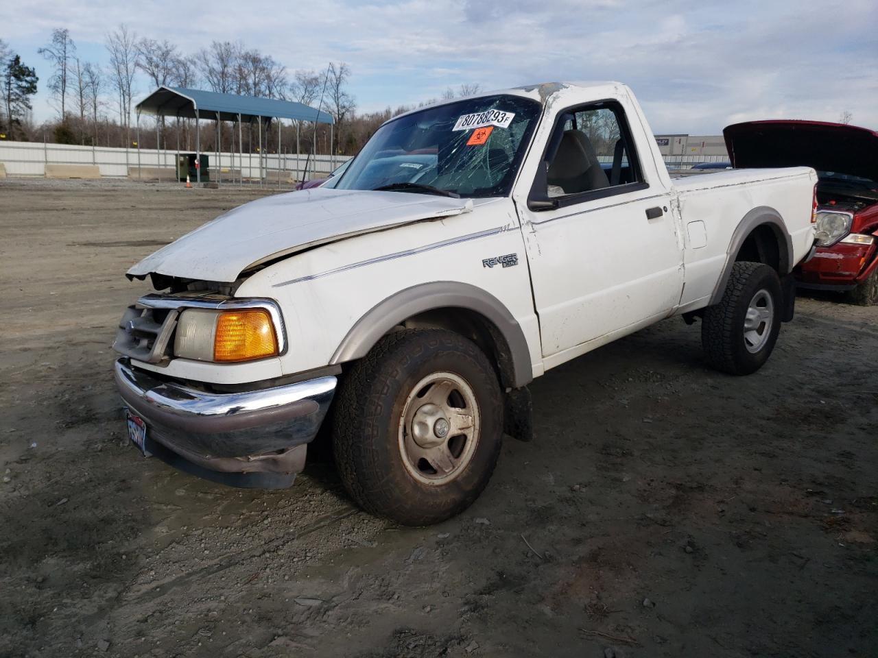 FORD RANGER 1995 1ftcr11x1sub86258