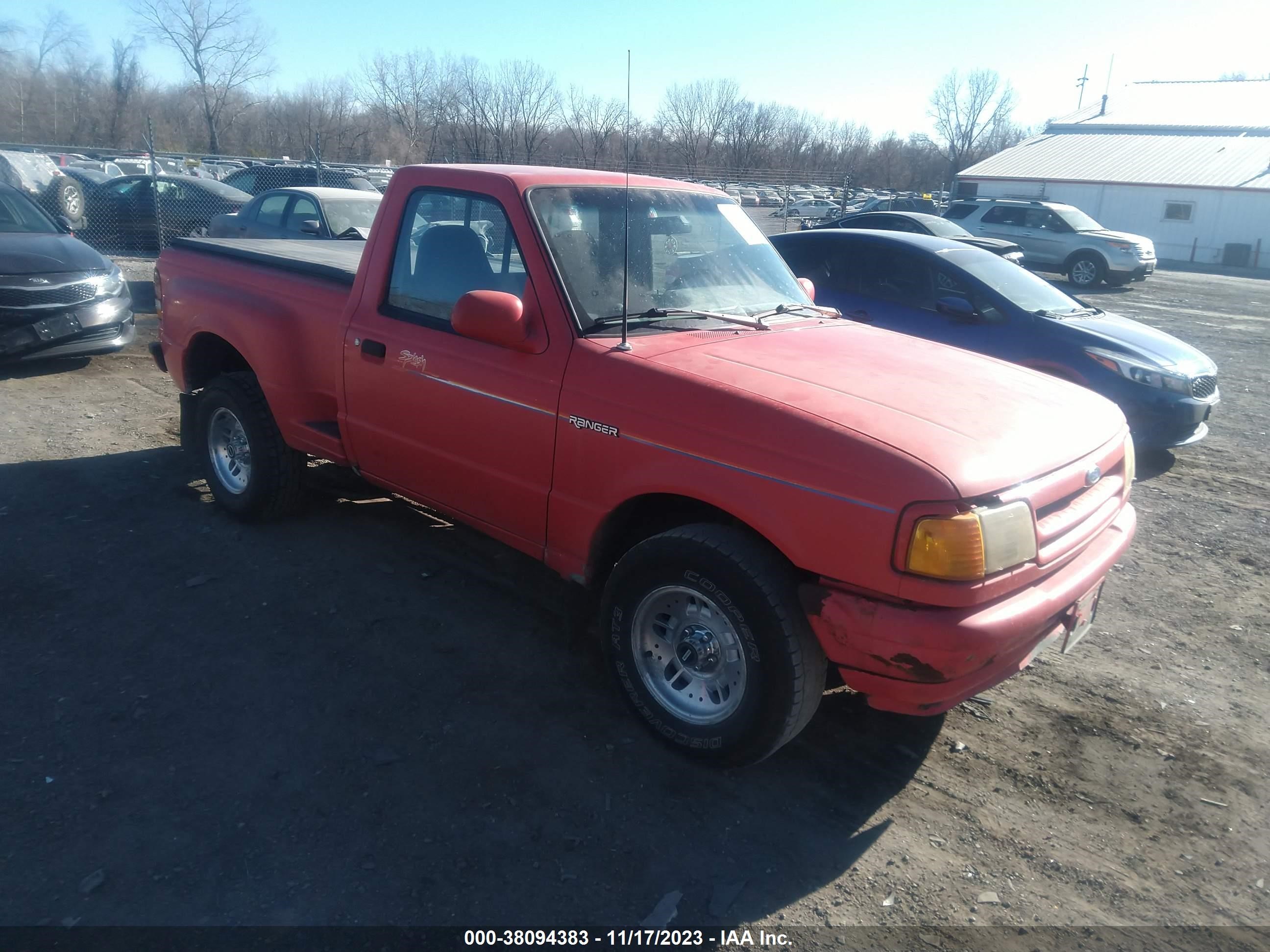 FORD RANGER 1993 1ftcr11x2ppa74784