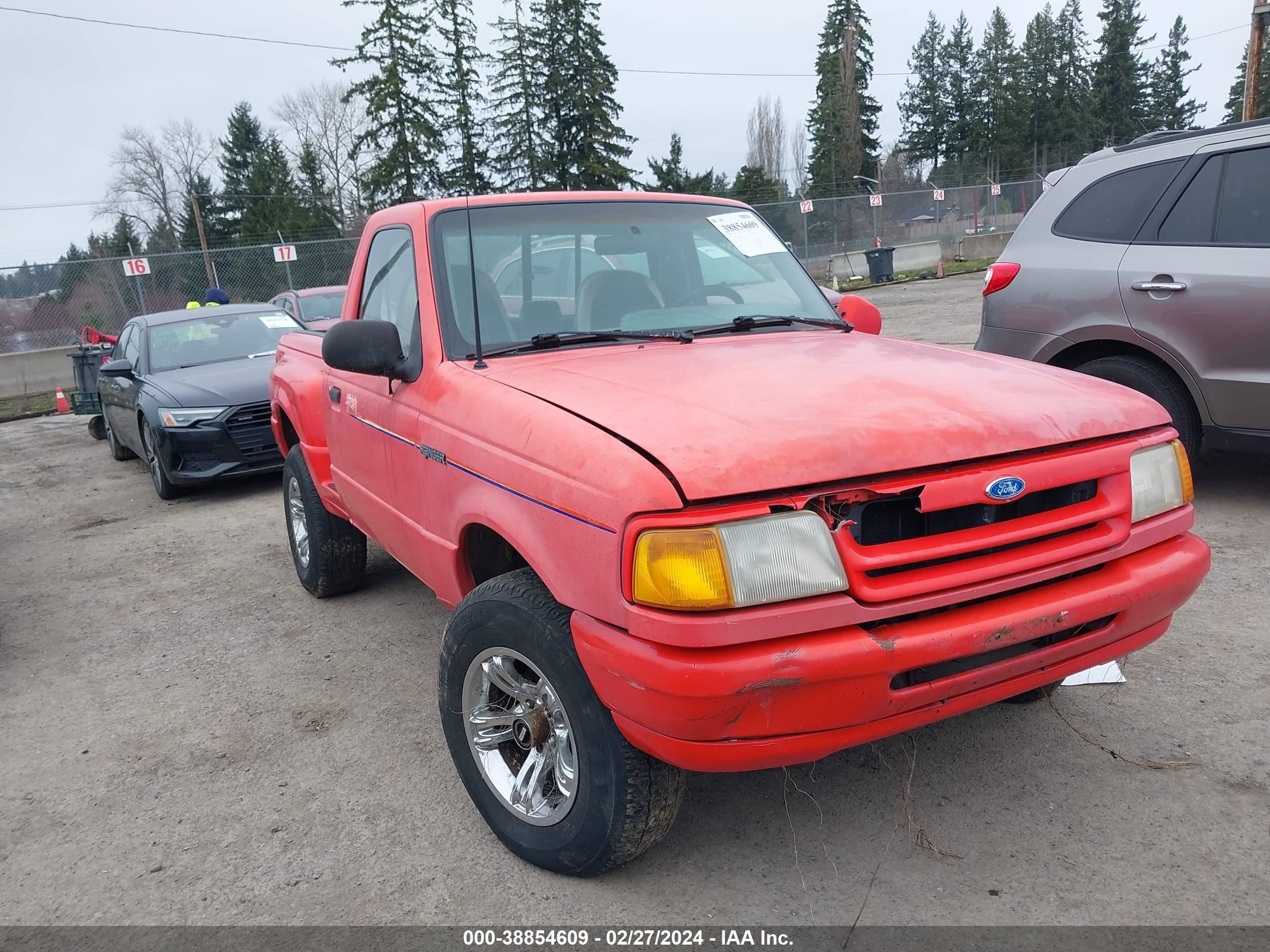 FORD RANGER 1994 1ftcr11xxrpa16456