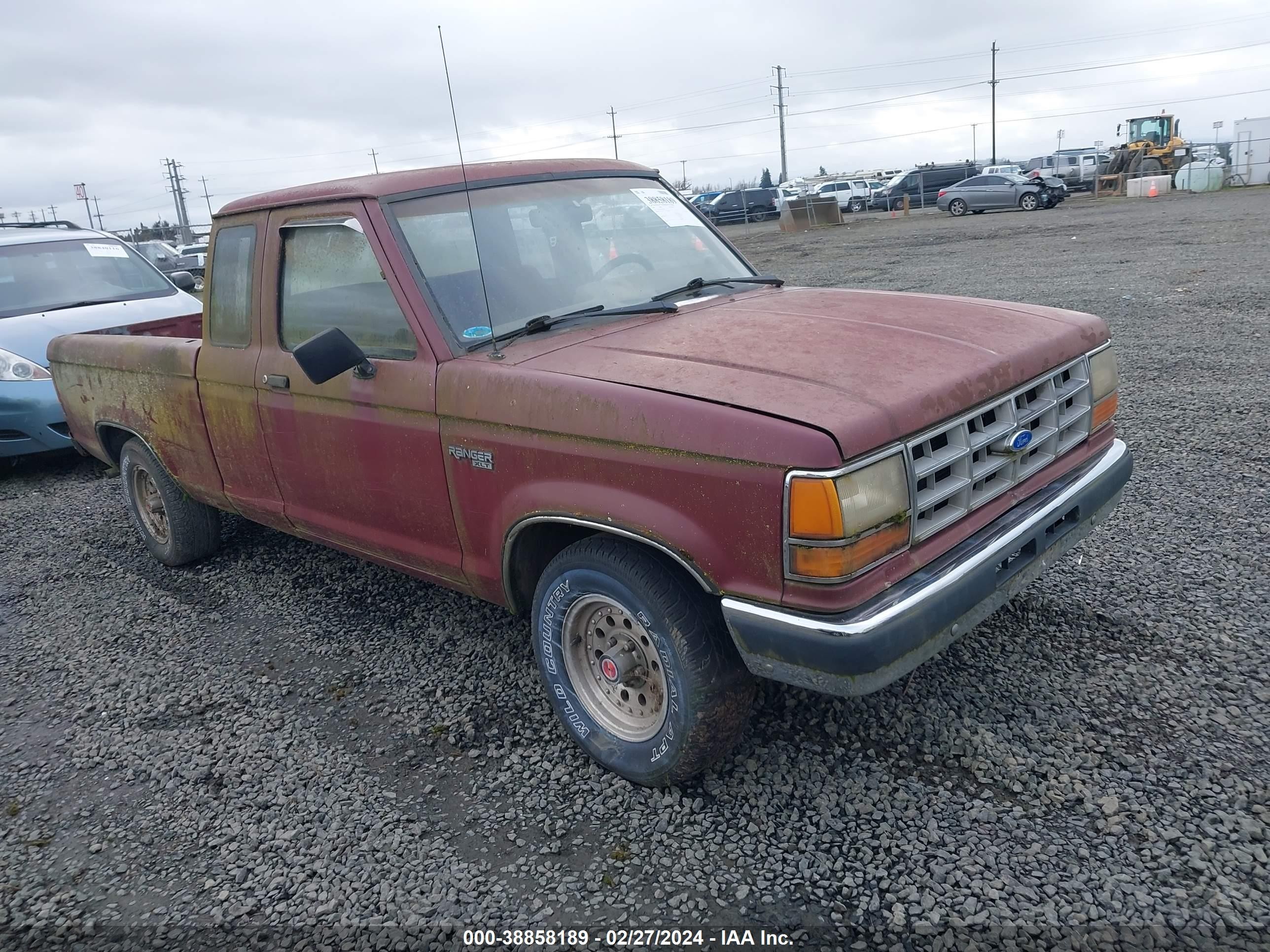 FORD RANGER 1989 1ftcr14t6kpa28683