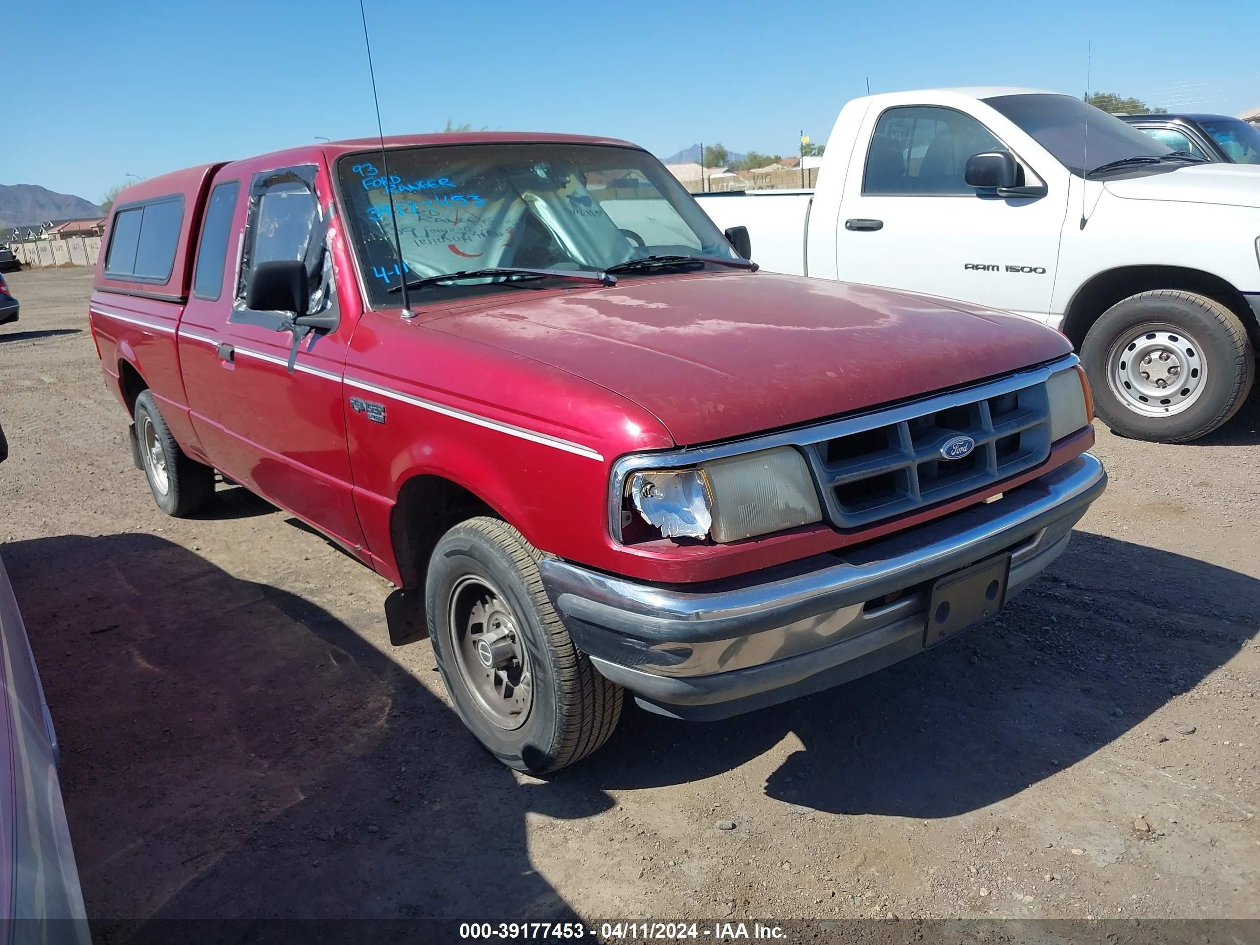 FORD RANGER 1993 1ftcr14x0ppa81454