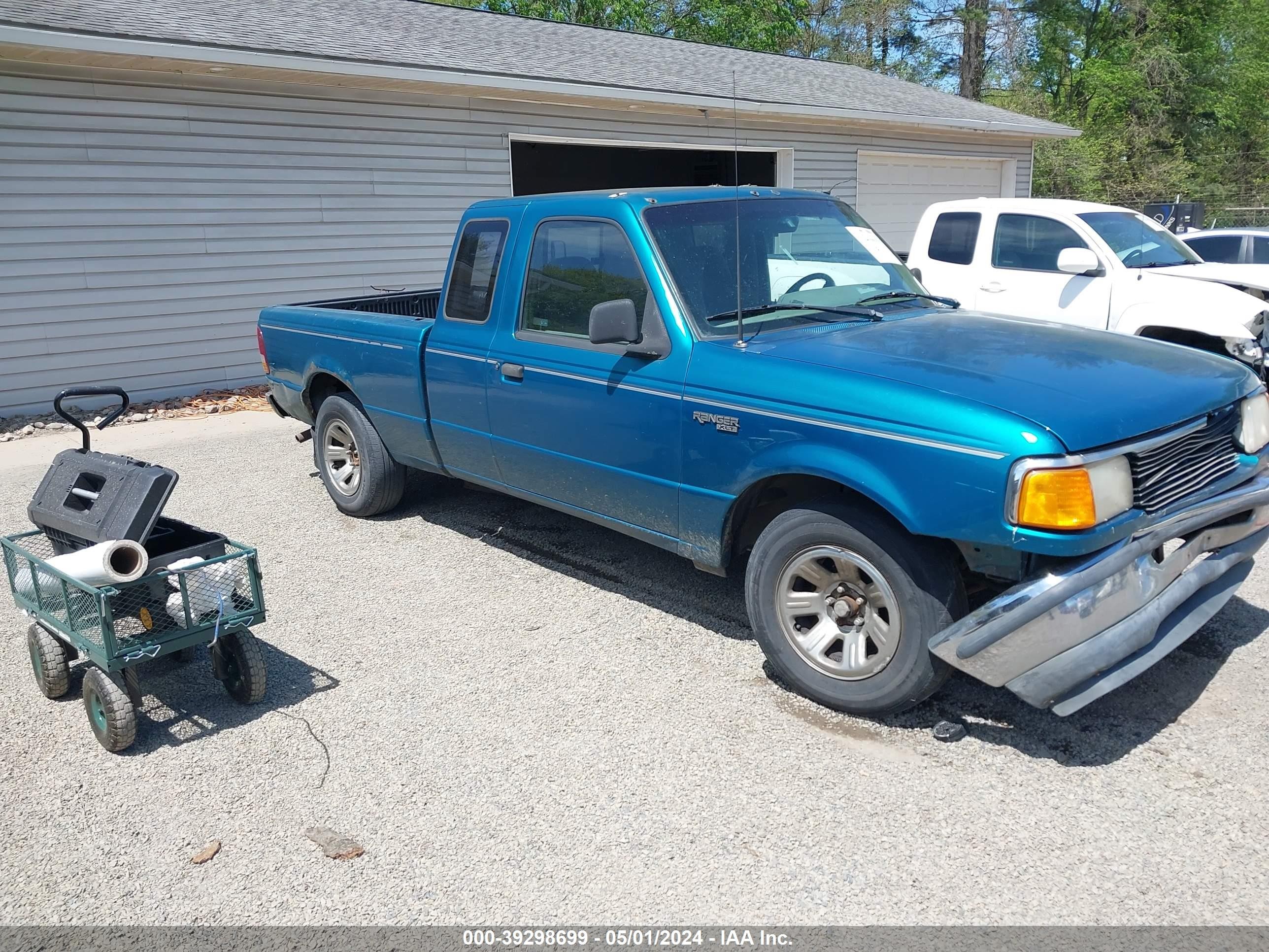 FORD RANGER 1993 1ftcr14x9ppb64302