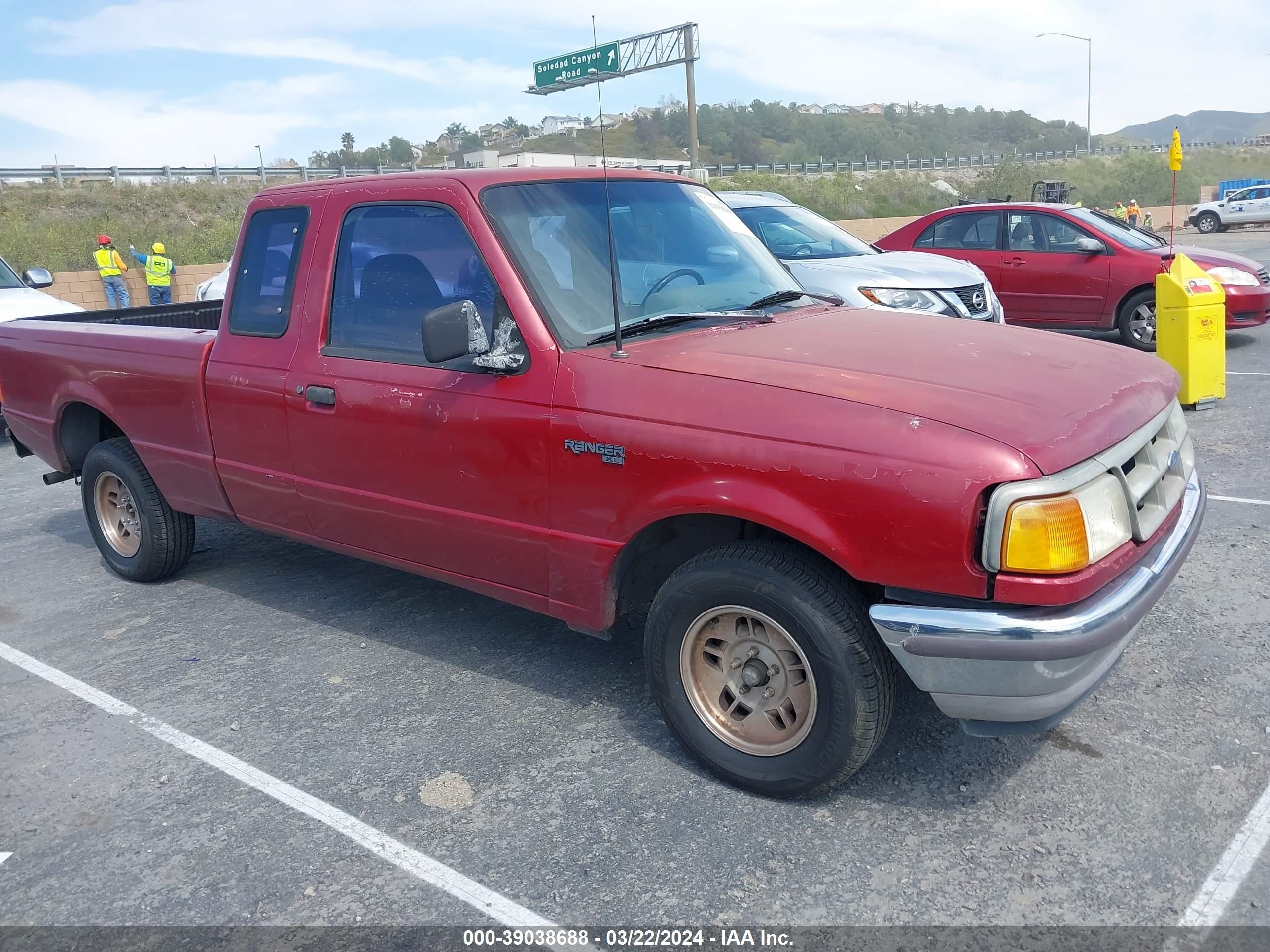 FORD RANGER 1994 1ftcr14xxrpa41353