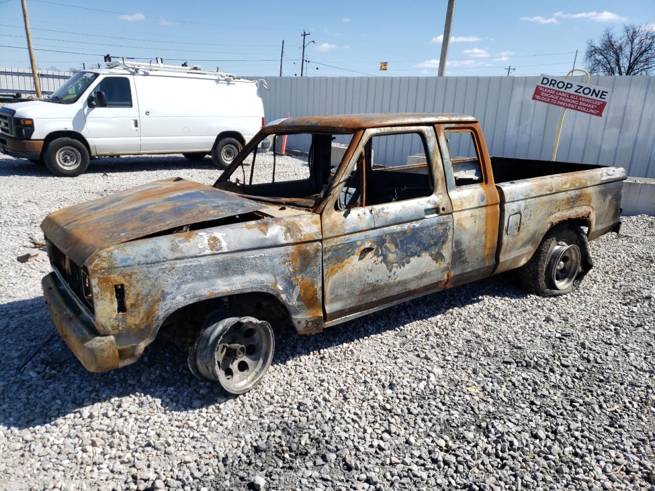 FORD RANGER 1987 1ftcr15txhpa69616