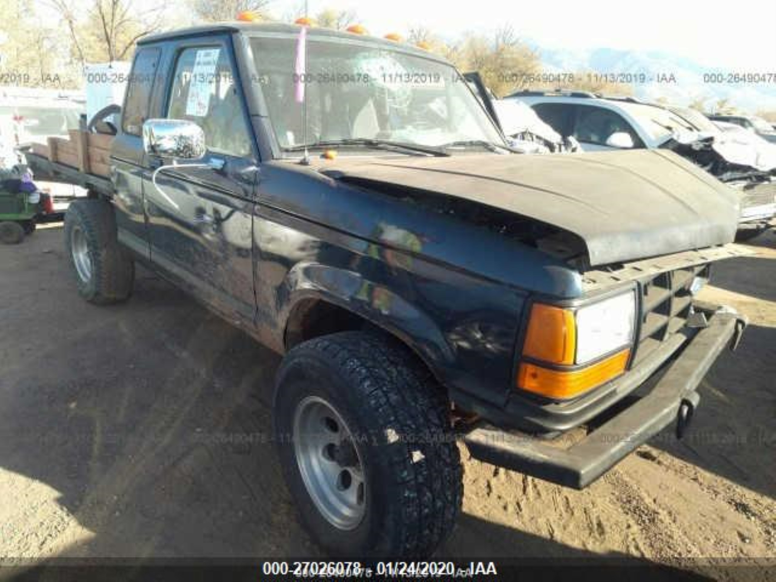 FORD RANGER 1992 1ftcr15x1npa46496