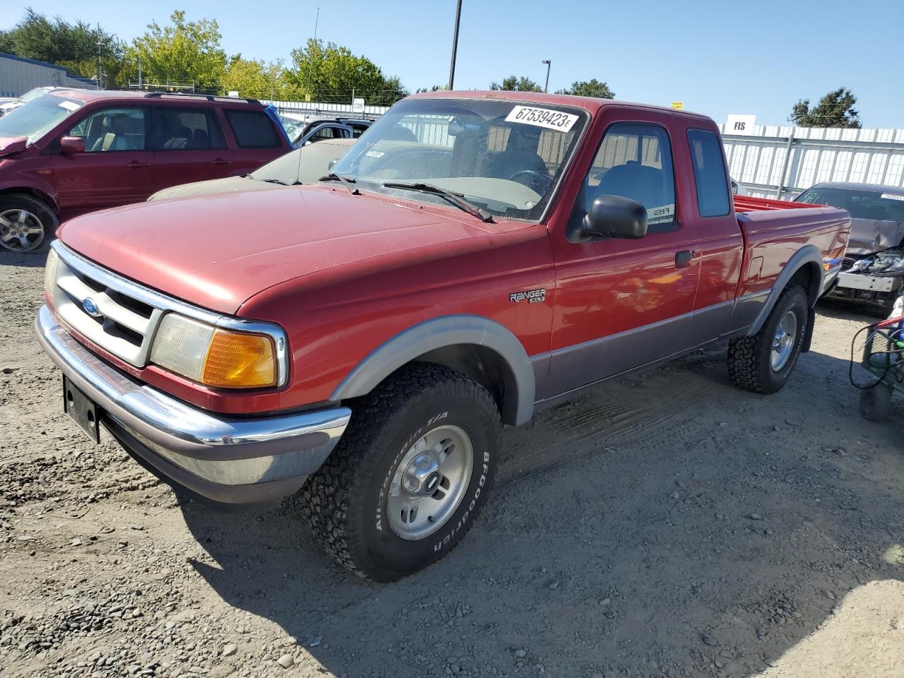 FORD RANGER 1997 1ftcr15x5vpa22458