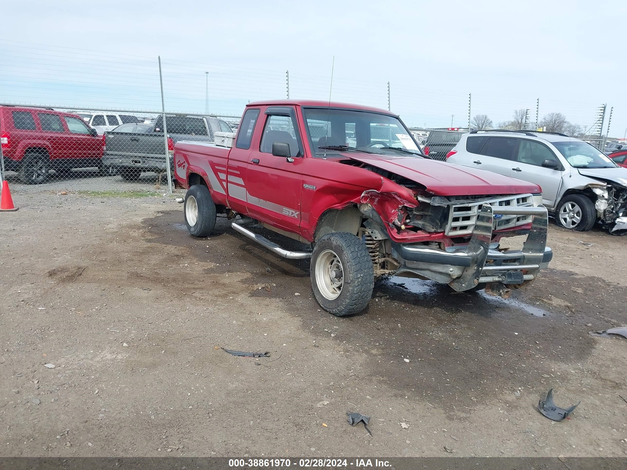 FORD RANGER 1991 1ftcr15xxmpa33762