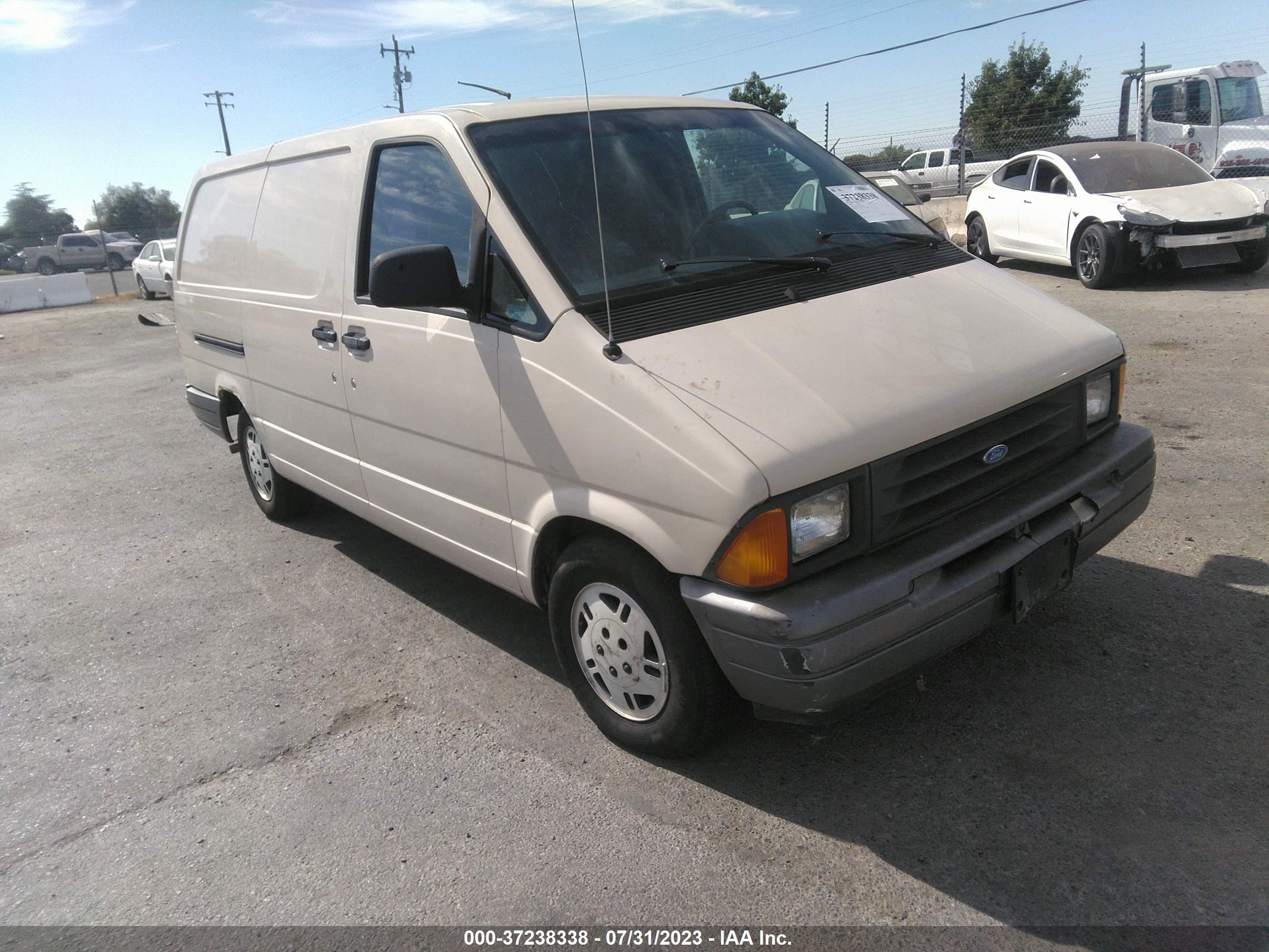 FORD AEROSTAR 1991 1ftda34u7mzb63792